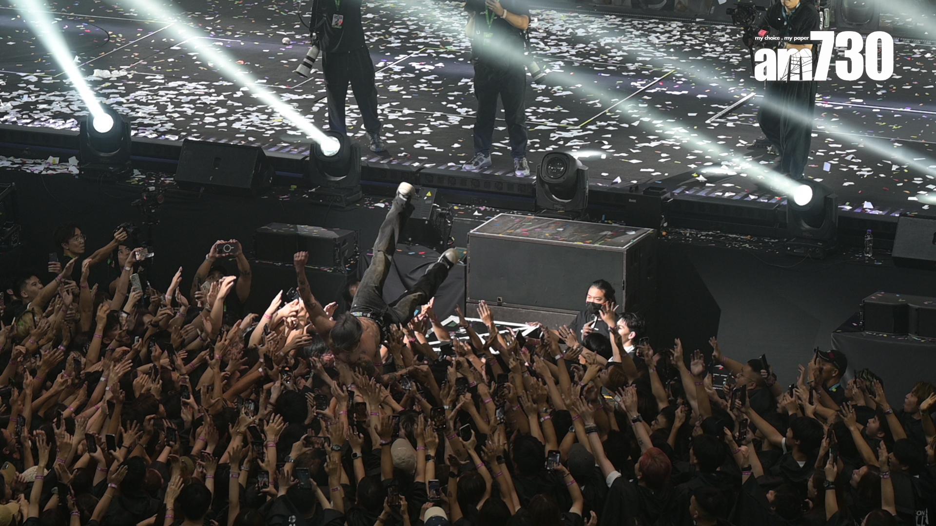 Tyson Yoshi表示要做「啟德第一個插水嘅男人」。 (娛樂組攝)