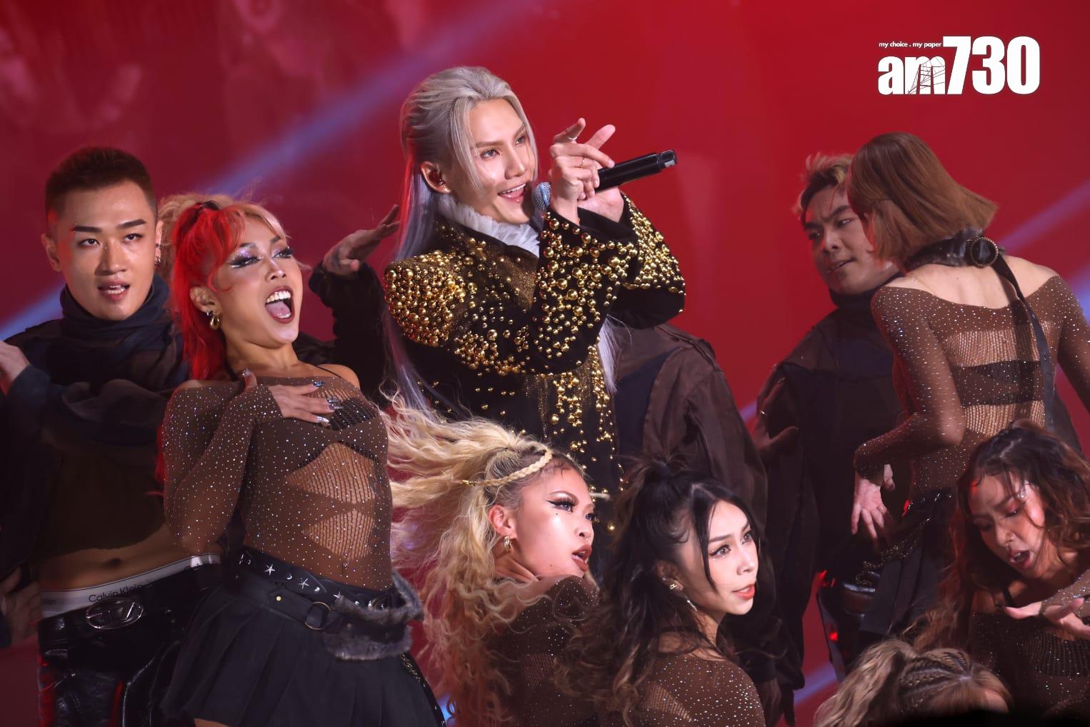 Jeremy李駿傑在《Rise In Love Live 2025》演唱會。(林俊源攝)