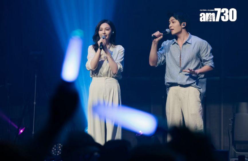 最近郭奕芯獲得登台表演機會現身珠海唱歌。(受訪者提供)