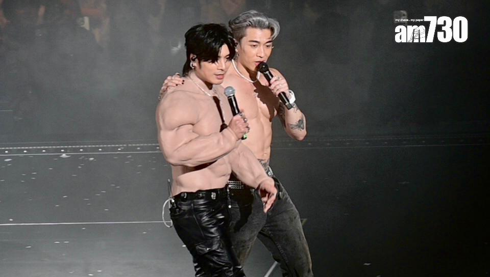 Tyson Yoshi與周殷廷合唱《1994》。 (娛樂組攝)