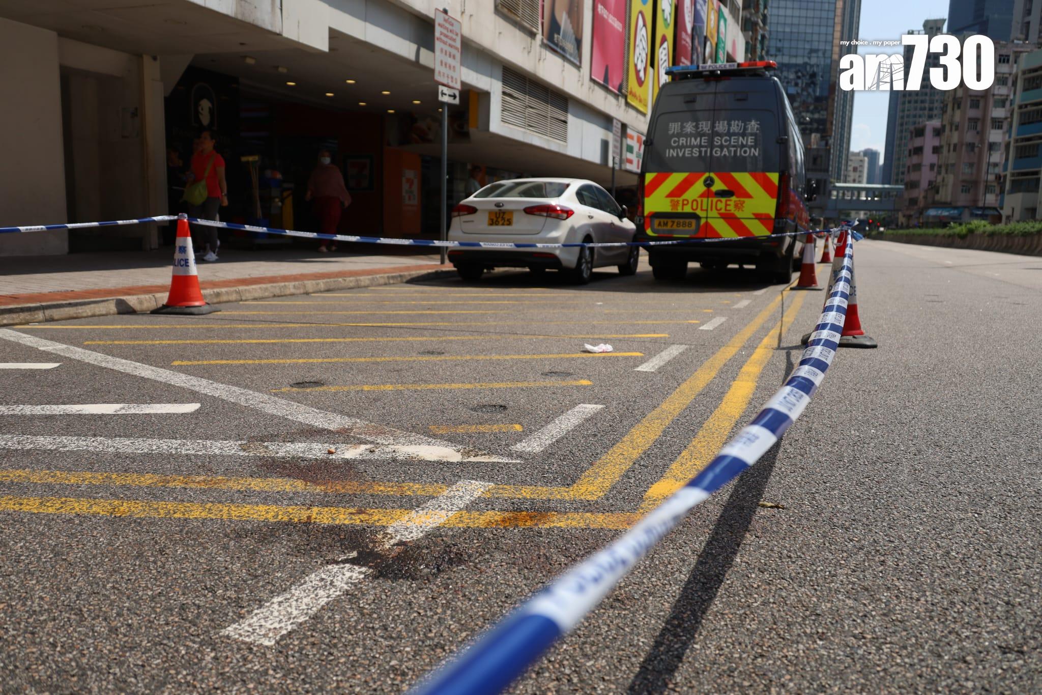 荃灣悅來酒店發生倫常慘案。(鍾式明攝)