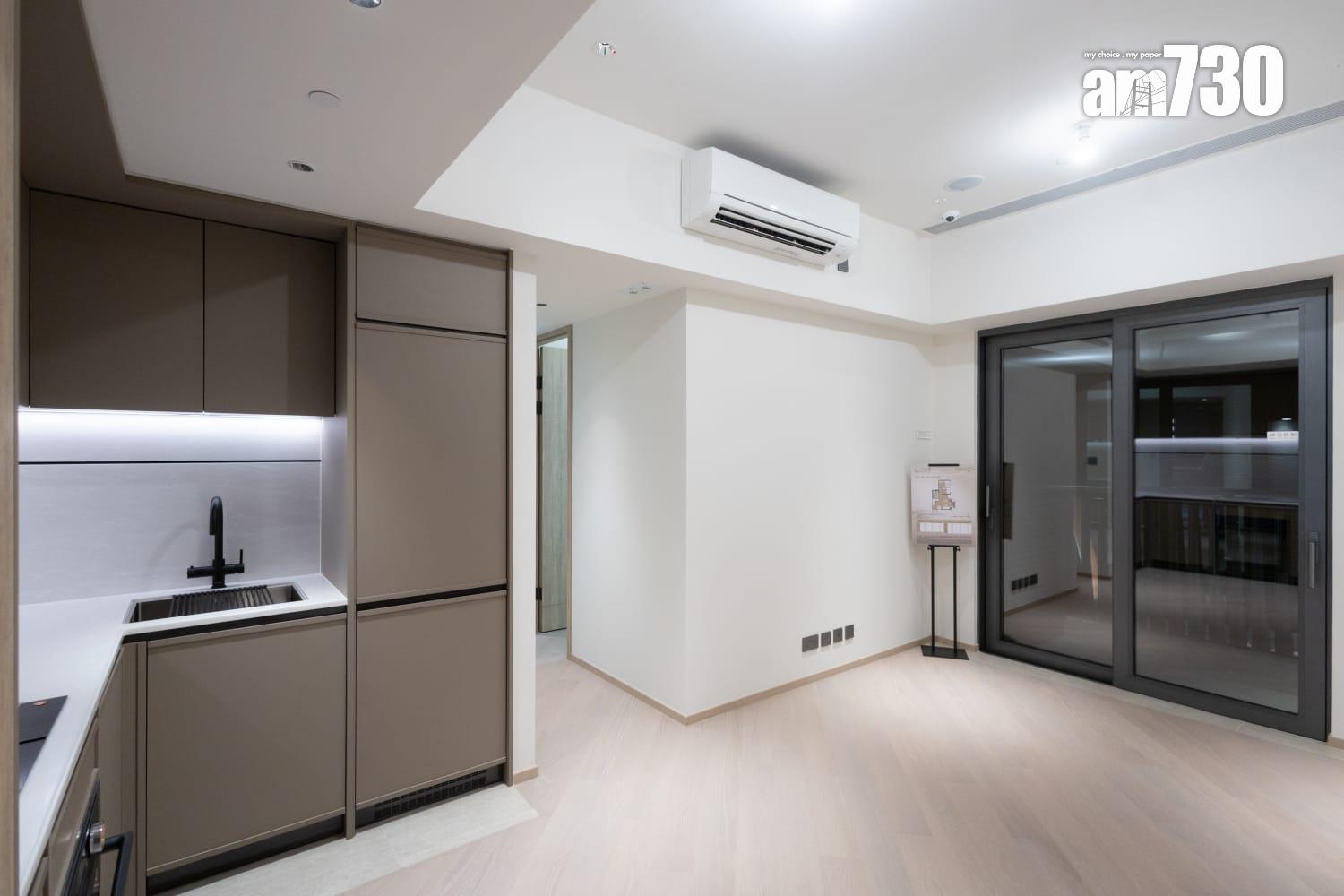 上然示範單位|第3期566呎交樓標準三房 浴室乾濕分離設計便利住戶(多圖有片)|大埔新盤