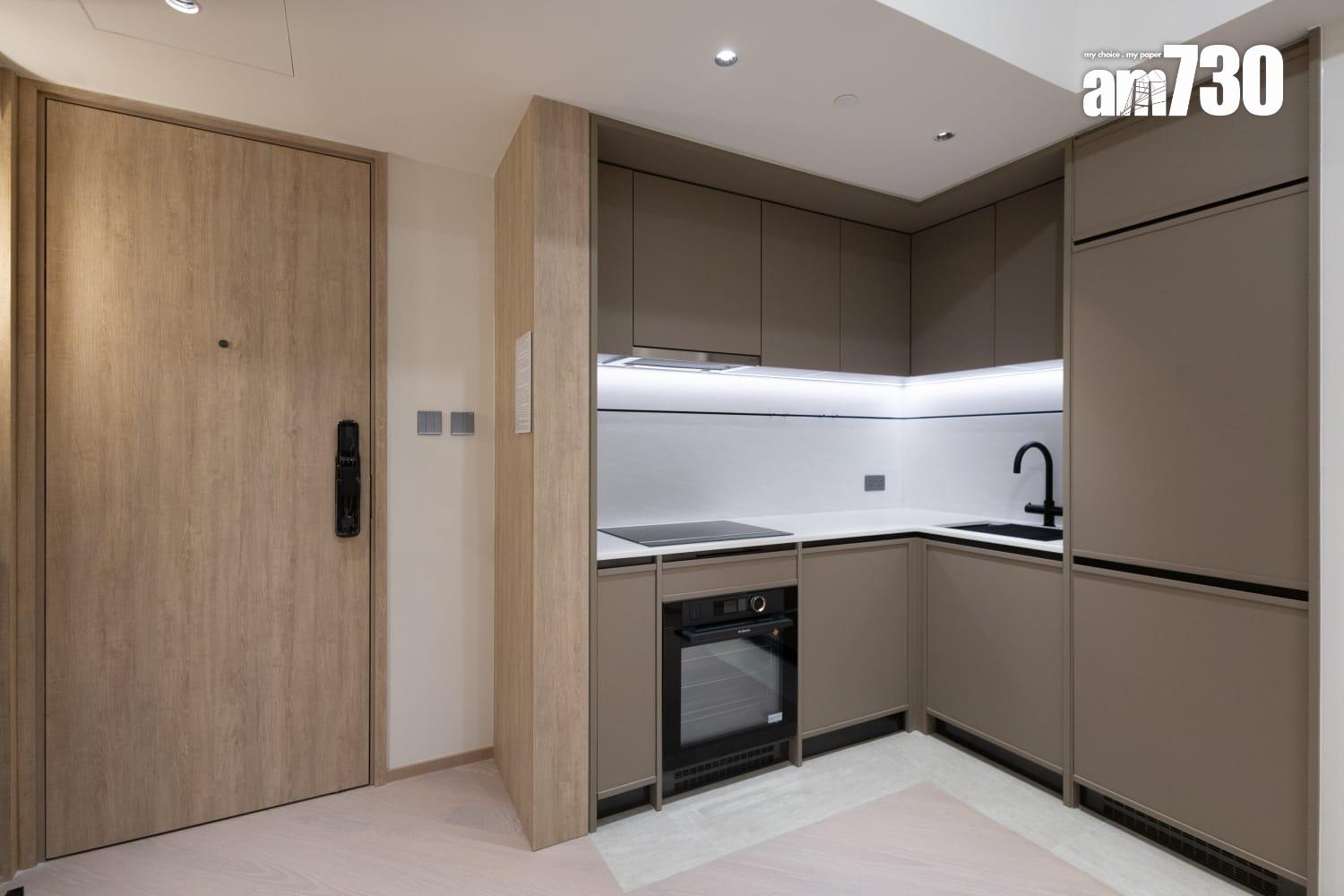 上然示範單位|第3期566呎交樓標準三房 浴室乾濕分離設計便利住戶(多圖有片)|大埔新盤