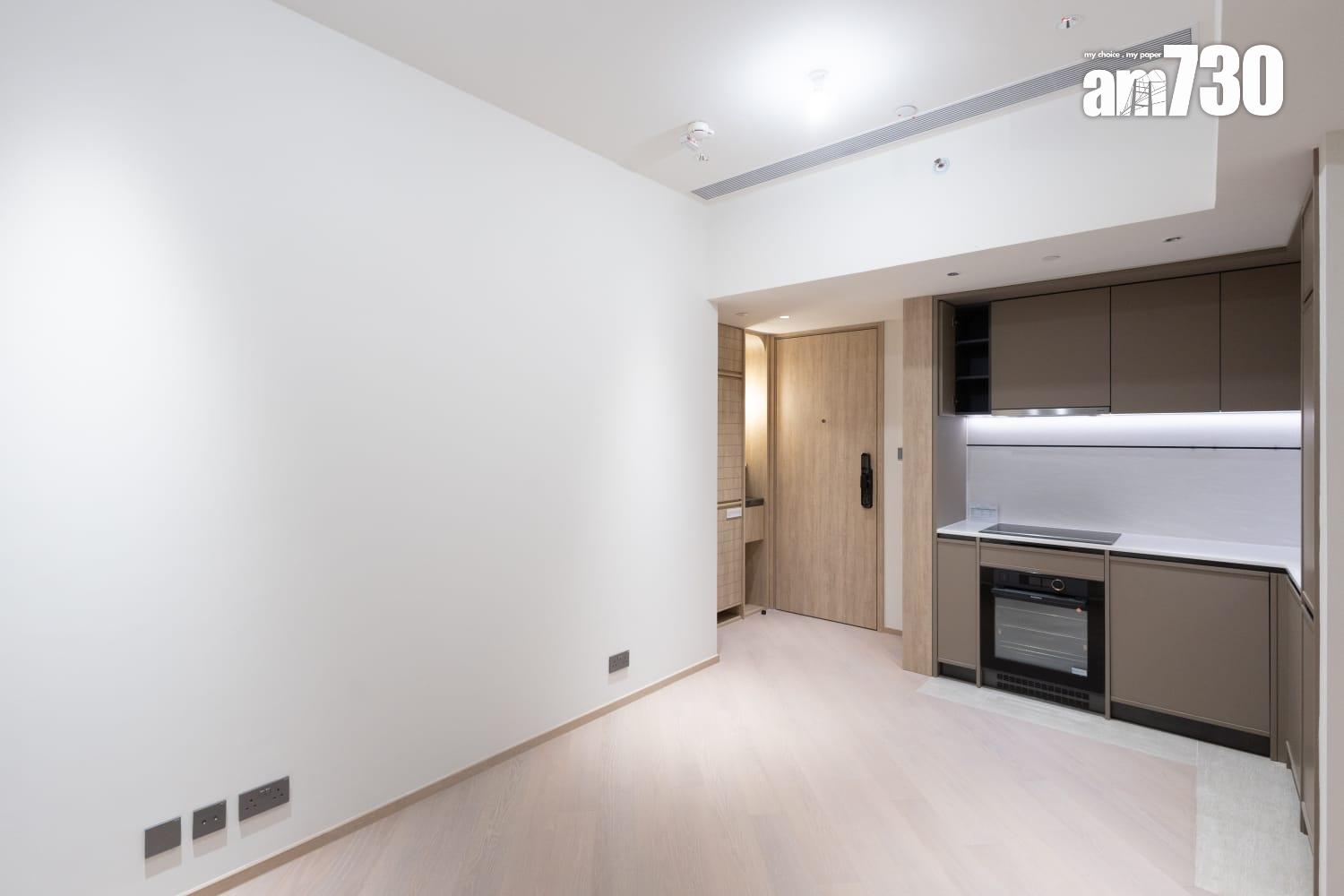 上然示範單位|第3期566呎交樓標準三房 浴室乾濕分離設計便利住戶(多圖有片)|大埔新盤