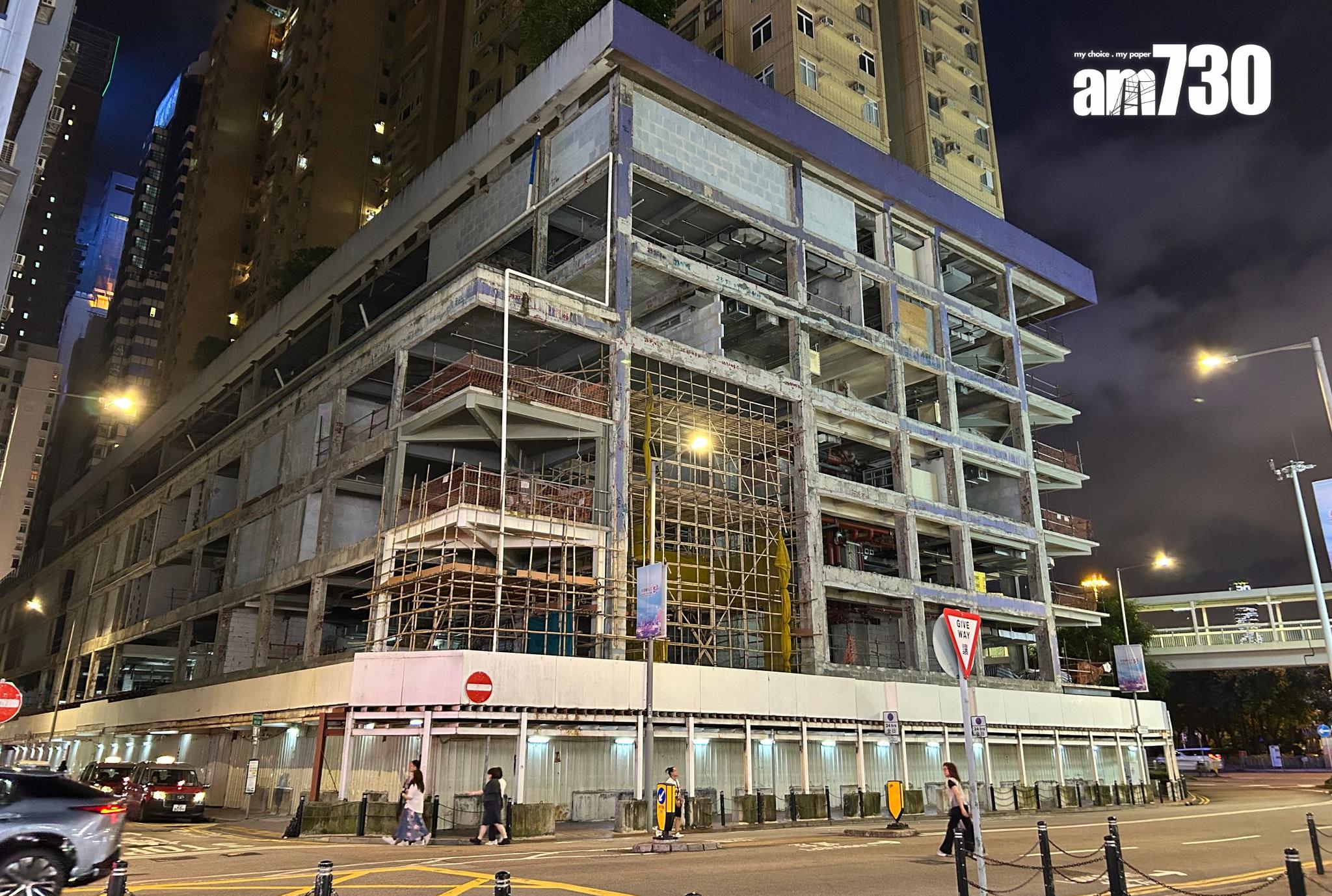 銅鑼灣昔日娛樂地標伊利莎伯大廈翻新工程叫停,建築商指已與業主終止合約
