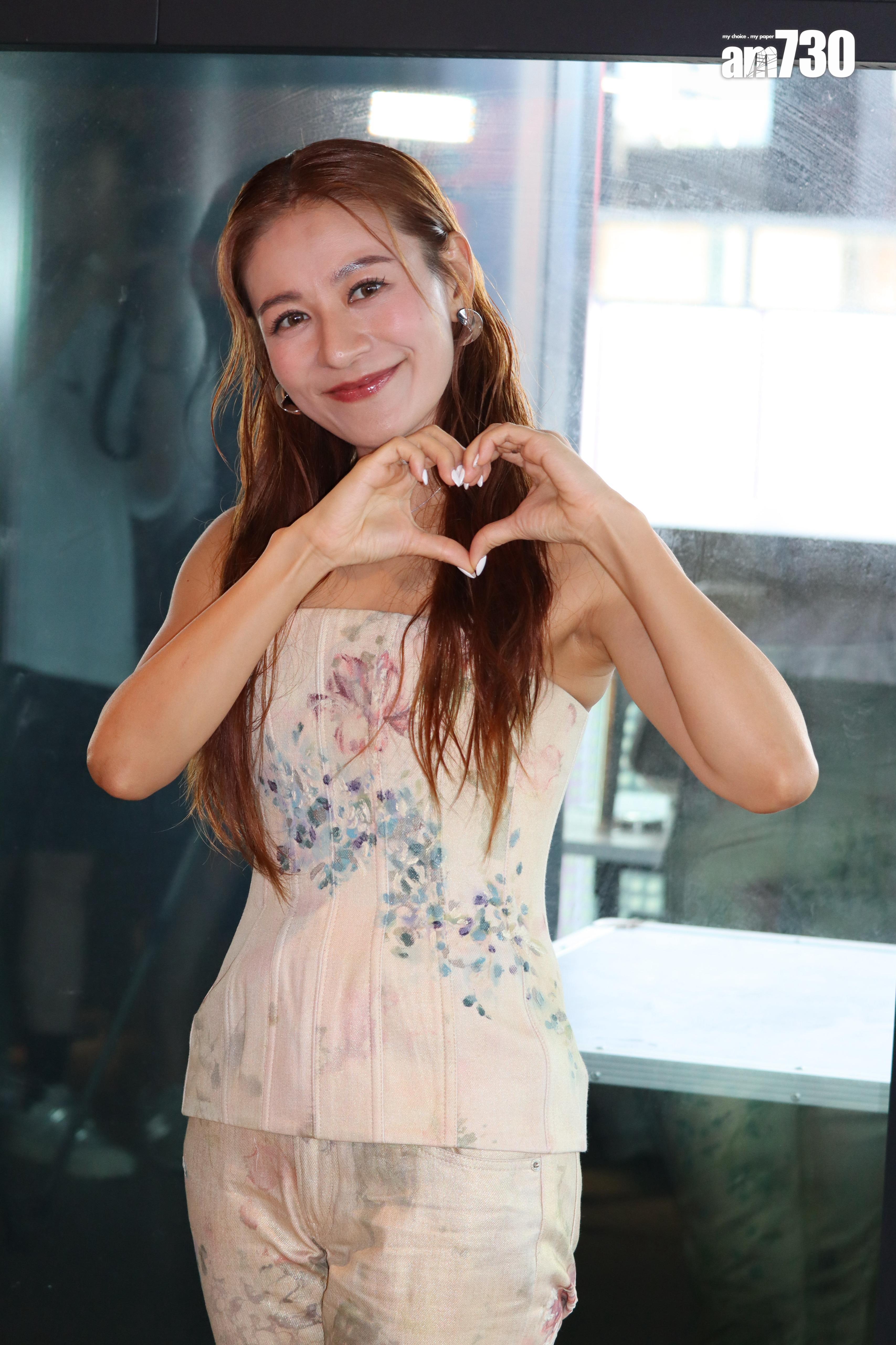 江若琳(Elanne)今日(2日)出席「江若琳 THE WITNESS 心的見證演唱會2025 記者招待會」。(娛樂組攝)