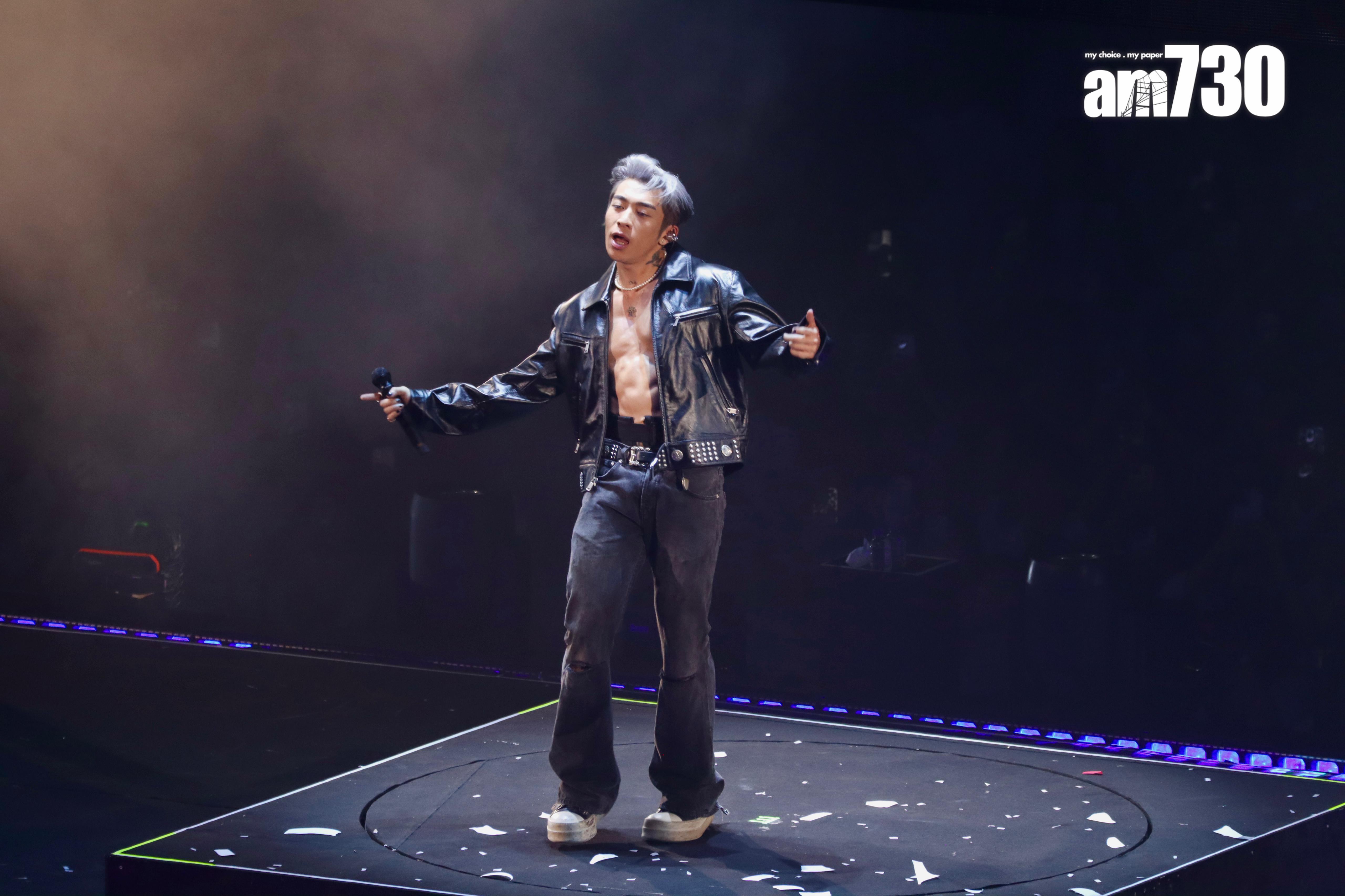 Tyson Yoshi一連三場的啟德體藝館演唱會已經開鑼。 (娛樂組攝)