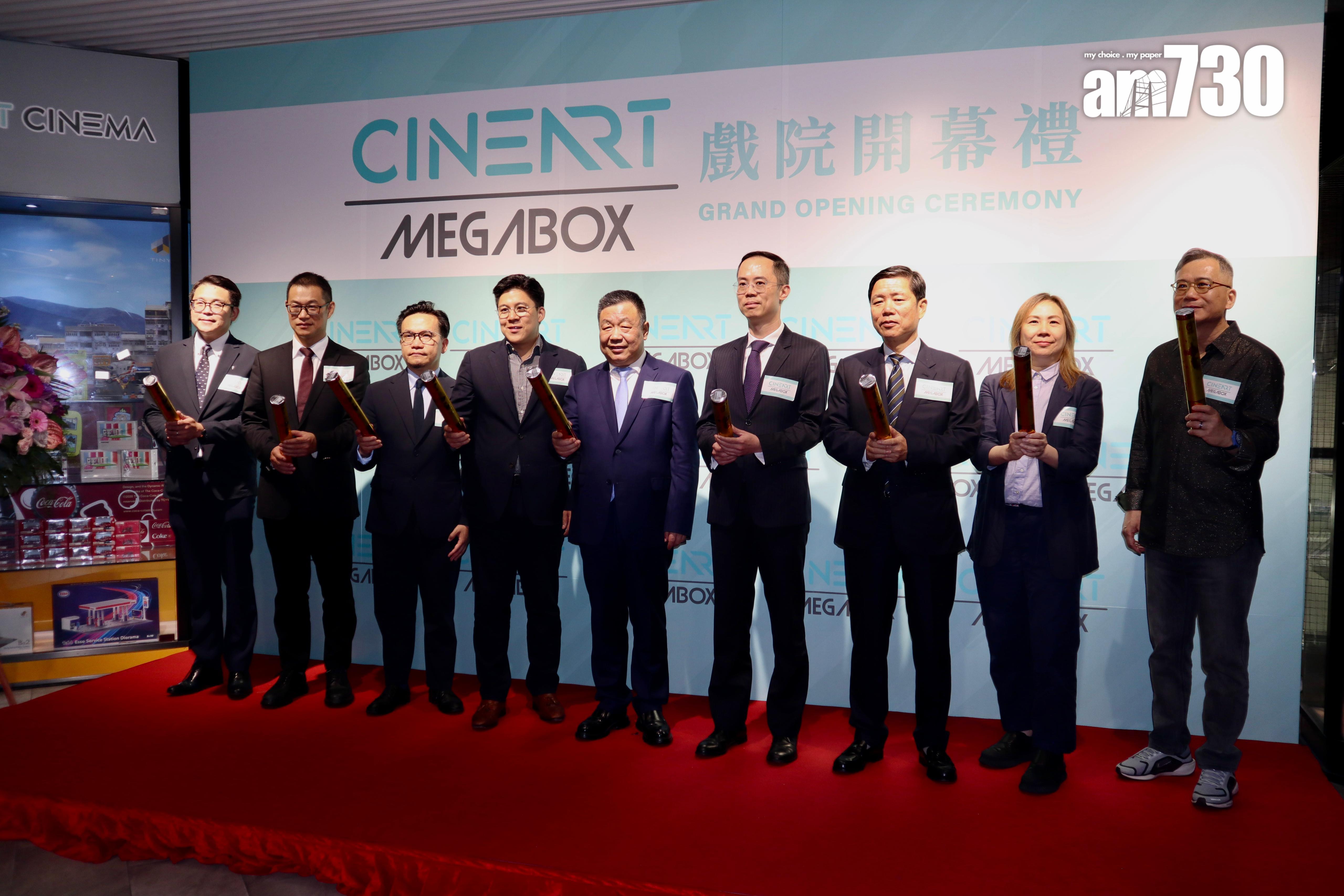 霍啟剛亦有出席 開幕電影《超人》放映活動。(娛樂組攝)