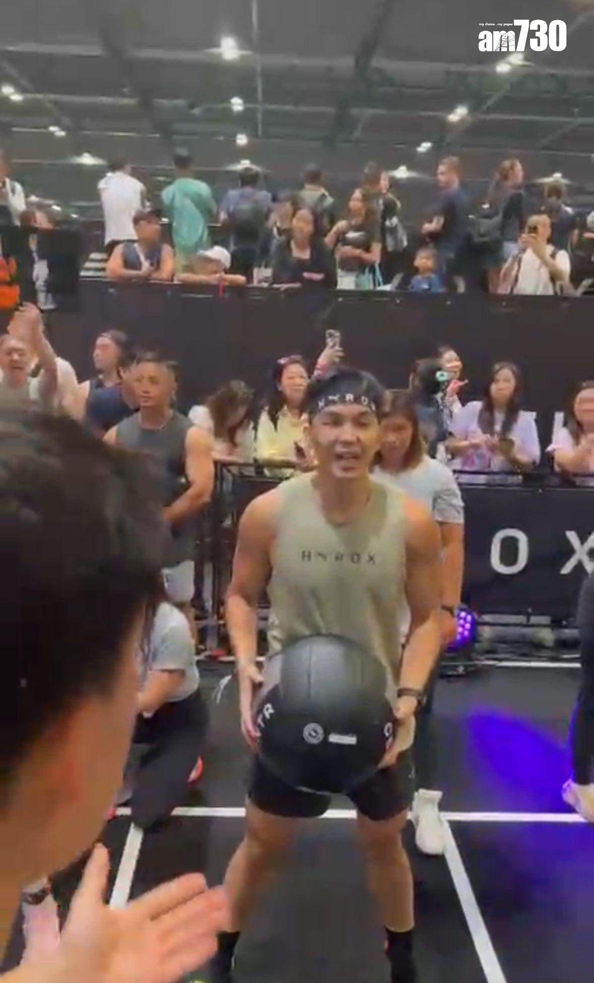 伍富橋參加Hyrox香港2025。(受訪者提供)