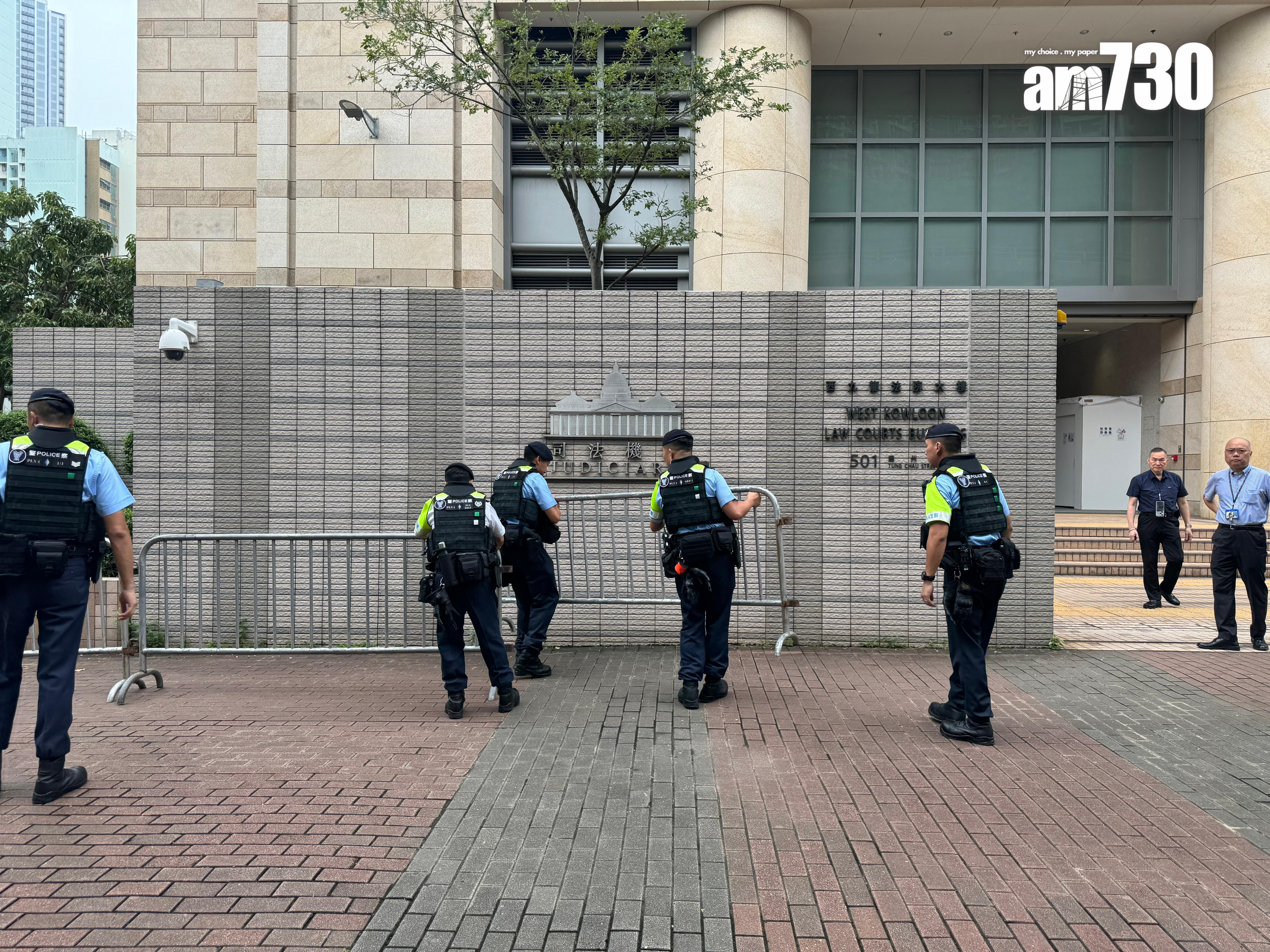 上村謙信今年3月涉在港非禮一名女性翻譯員案件今日(7月30日)早上9時半起分三天在西九龍法院審訊。(娛樂組攝)