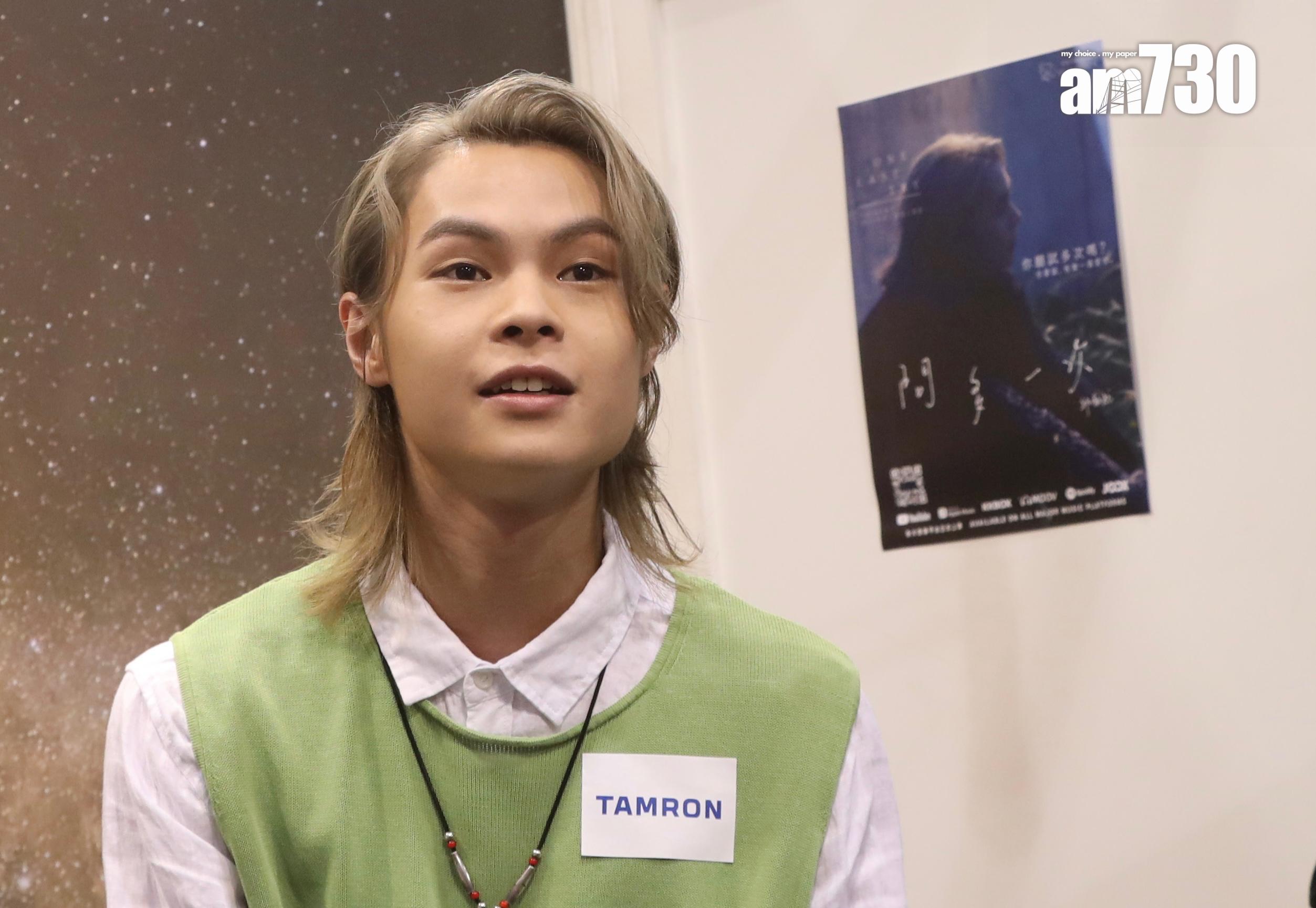 邱傲然Tiger@MIRROR自認攝影技術不及現場的「小虎隊」。(娛樂組攝)