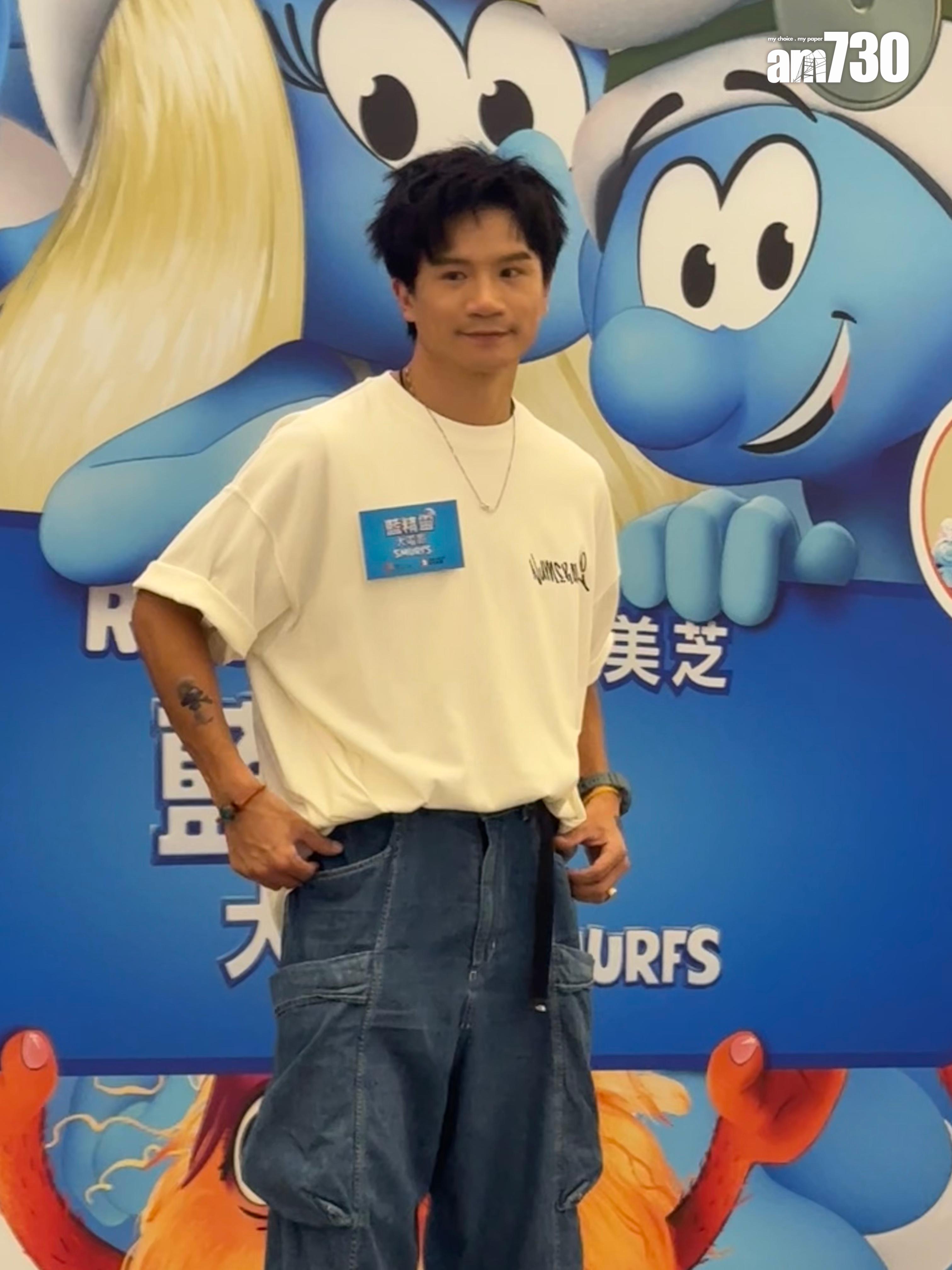 梁釗峰被爆出軌後,日前首度公開現身,但拒絕受訪。 (娛樂組攝)