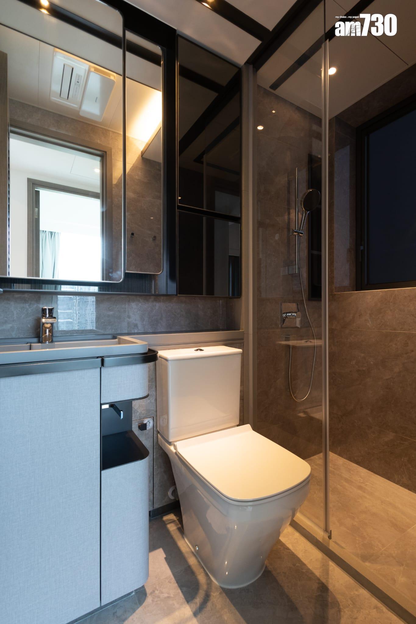 天璽.天示範單位|分層戶面積最大四房 客飯廳極具空間感 眺望維港海景(多圖有片)|啟德新盤