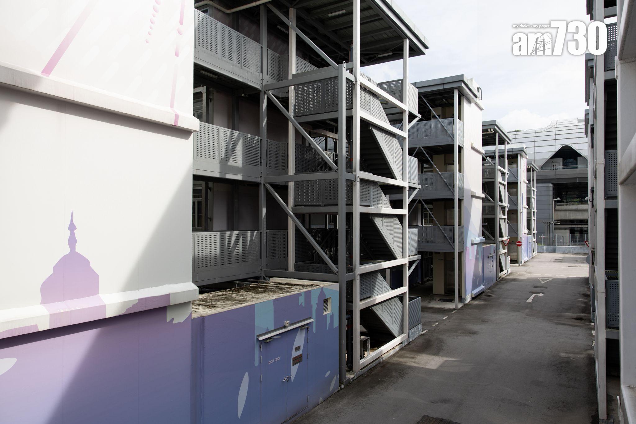 由中央援建社區隔離設施正式變身為「啓航1331」,首期青年旅舍單位正式試業,提供250間客房。(周令知攝)