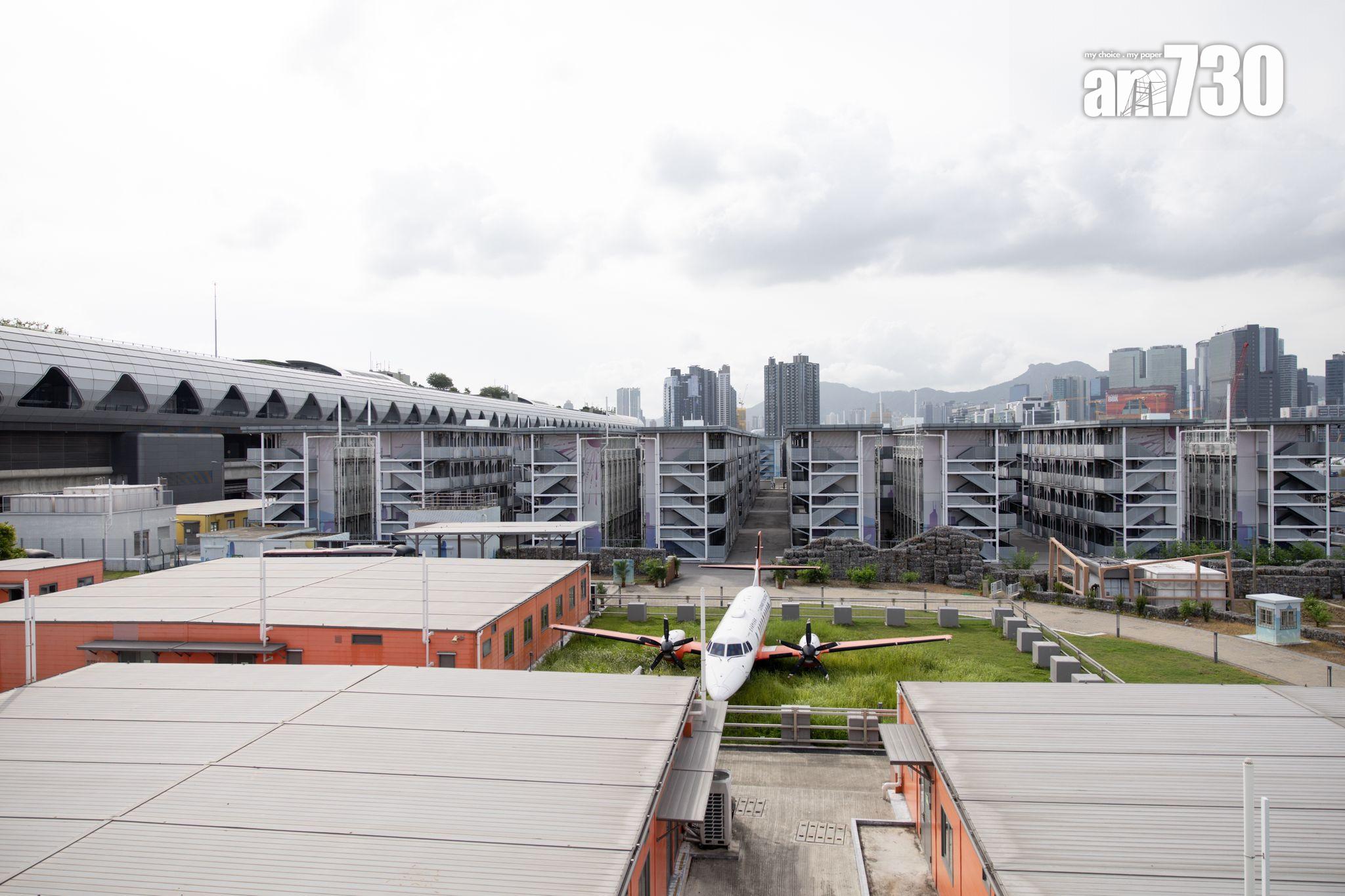 由中央援建社區隔離設施正式變身為「啓航1331」,首期青年旅舍單位正式試業,提供250間客房。(周令知攝)