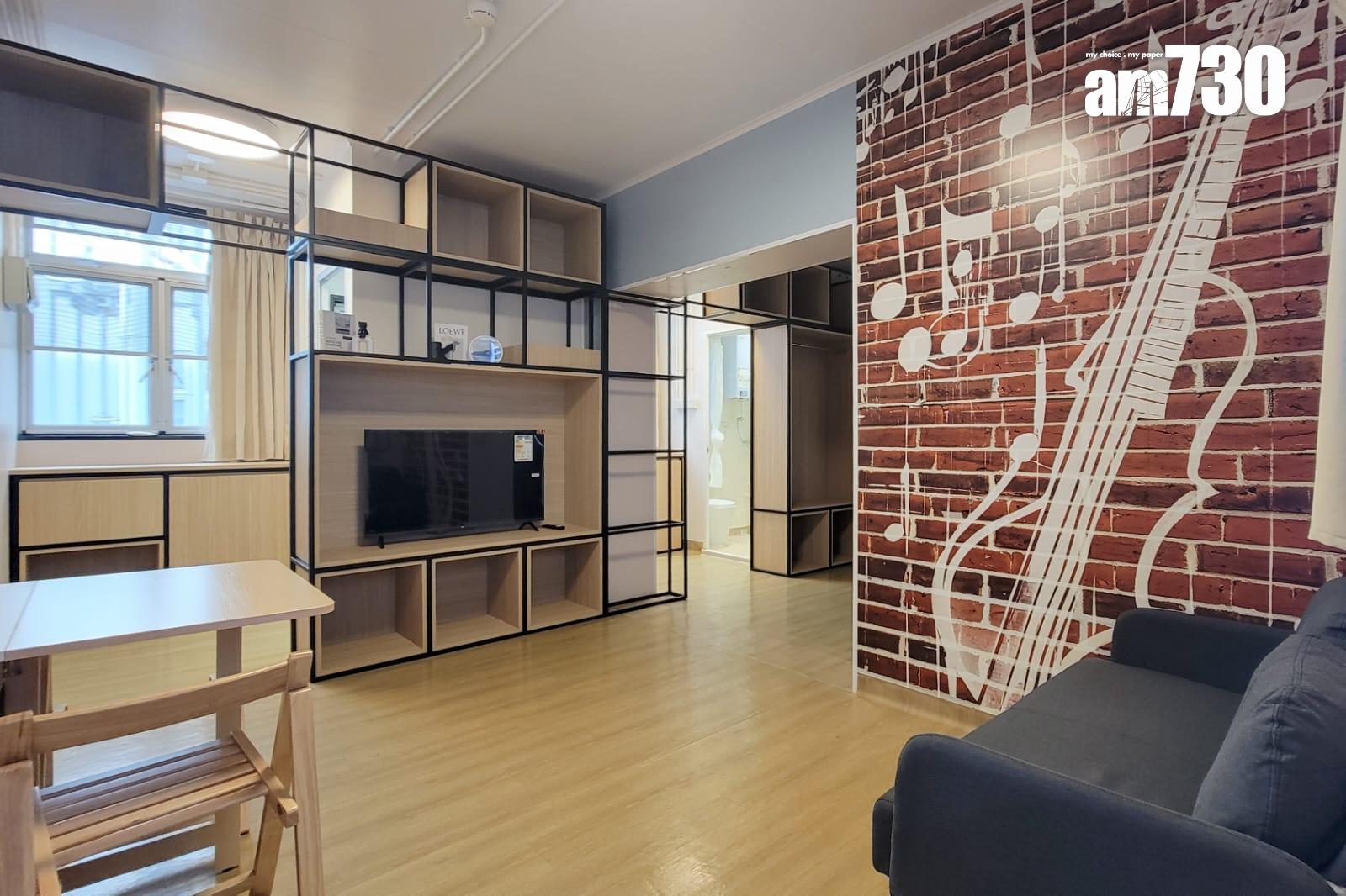 營運方開放予傳媒參觀,最少有3個戶型,包括單人房、雙人房及三人房。(周令知攝)