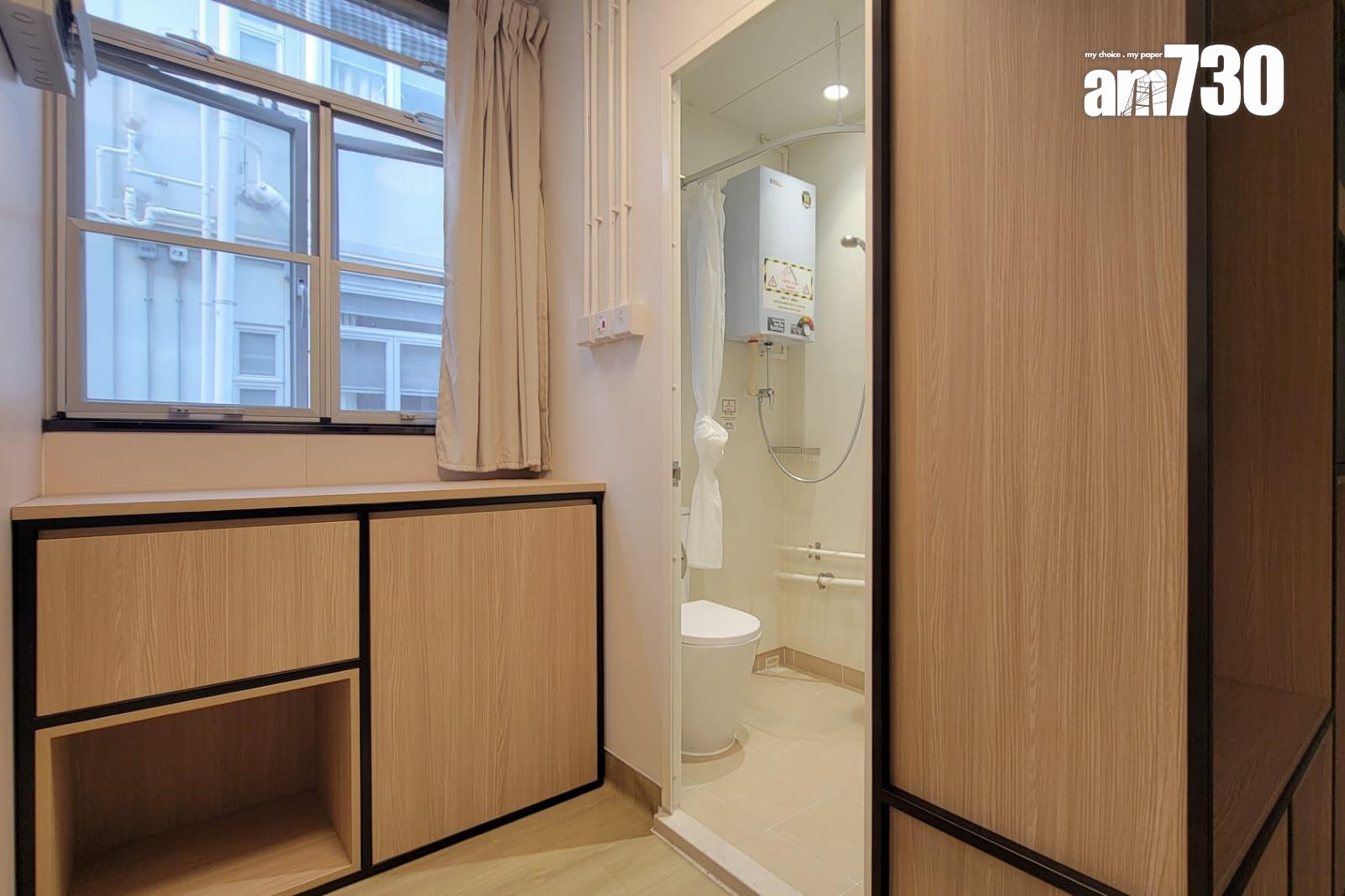 營運方開放予傳媒參觀,最少有3個戶型,包括單人房、雙人房及三人房。(周令知攝)