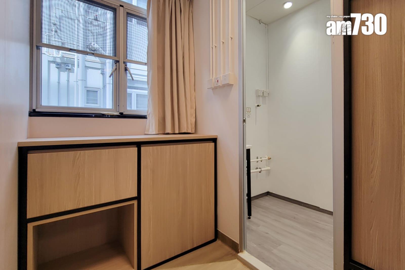 營運方開放予傳媒參觀,最少有3個戶型,包括單人房、雙人房及三人房。(周令知攝)