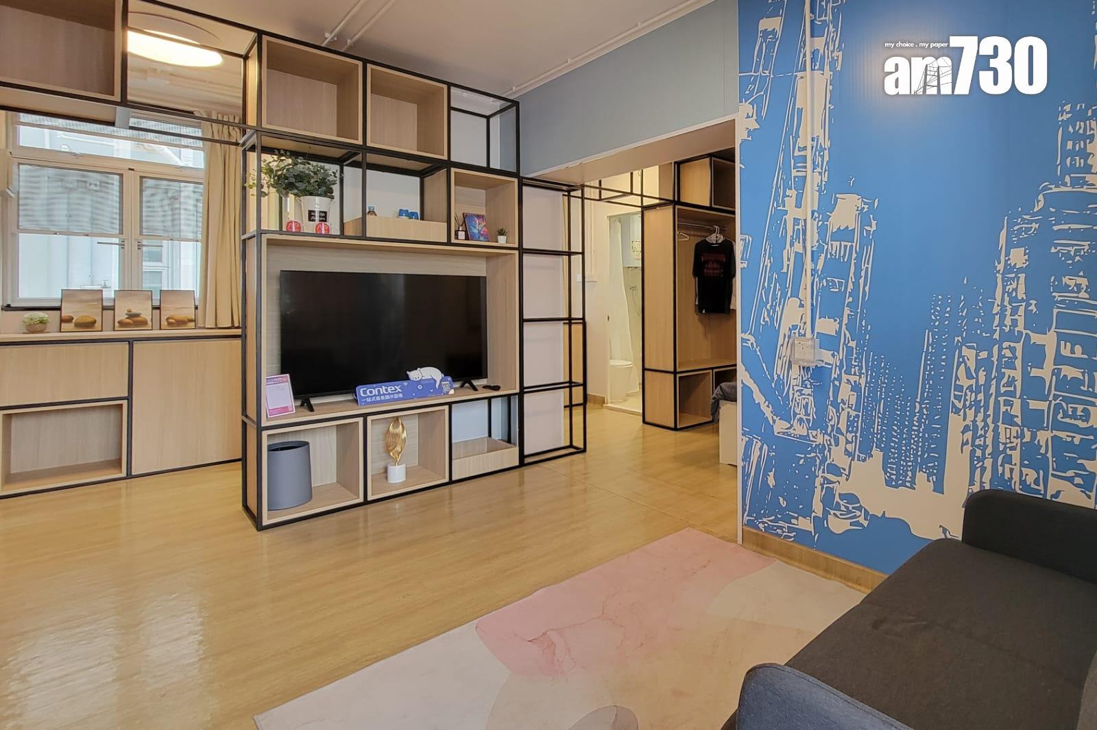 營運方開放予傳媒參觀,最少有3個戶型,包括單人房、雙人房及三人房。(周令知攝)