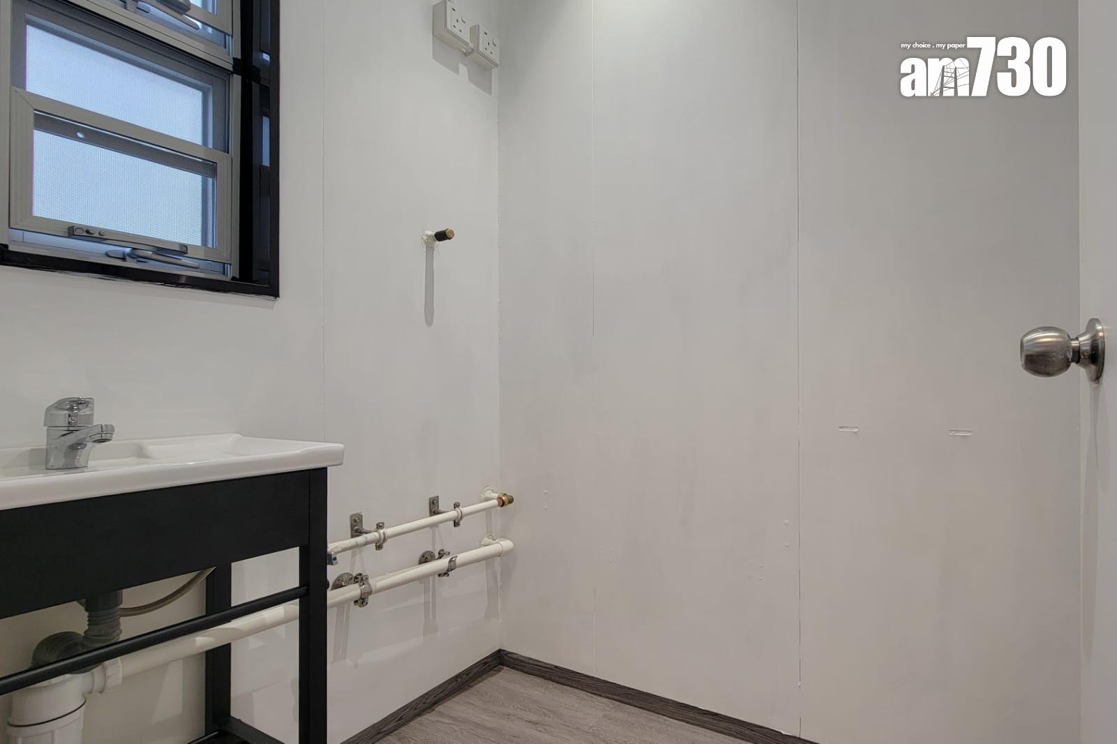 營運方開放予傳媒參觀,最少有3個戶型,包括單人房、雙人房及三人房。(周令知攝)