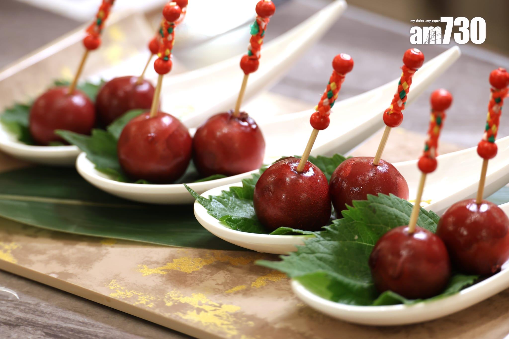 櫻桃鵝肝入口即融。(放題A及B)