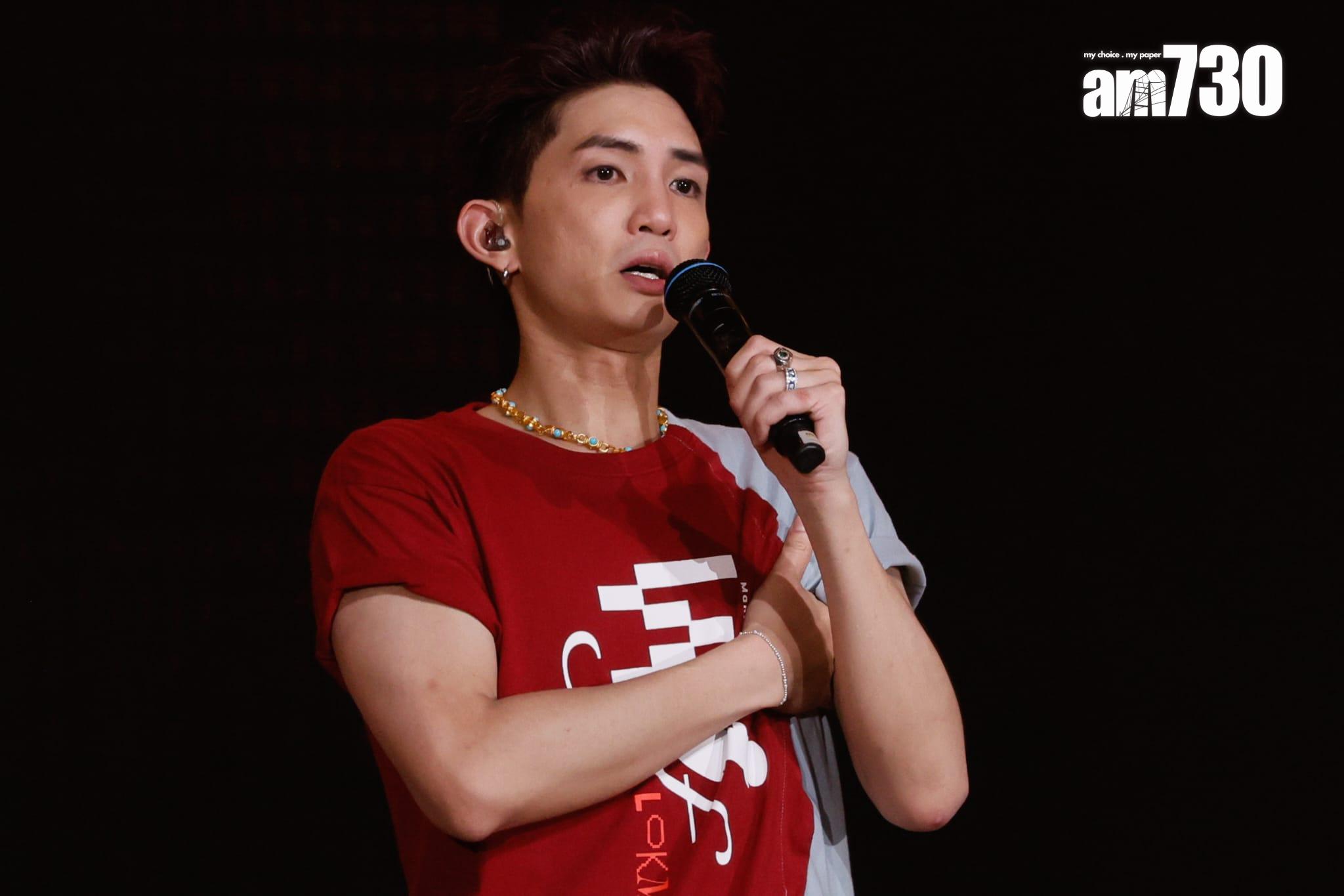 向來理性的Lokman楊樂文人,在《W.T.F LIVE 2025》罕有地落淚。(資料圖片)