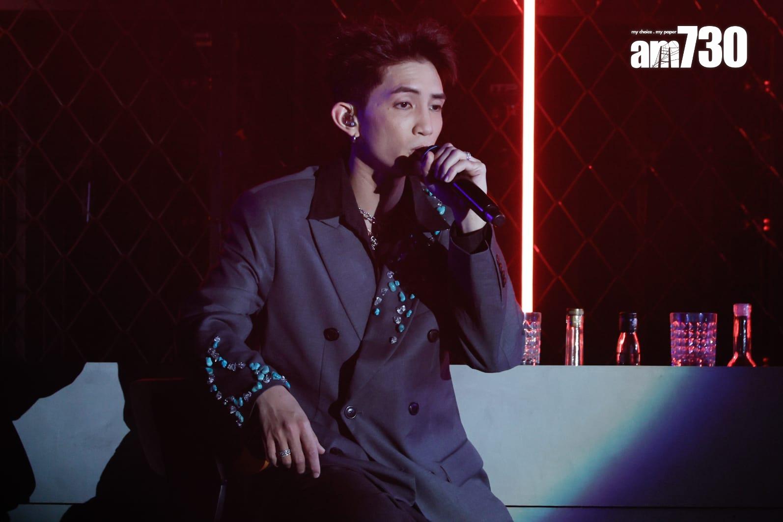 Lokman楊樂文在6月底的《W.T.F LIVE 2025》初次唱深情慢歌,反能不錯。(資料圖片)