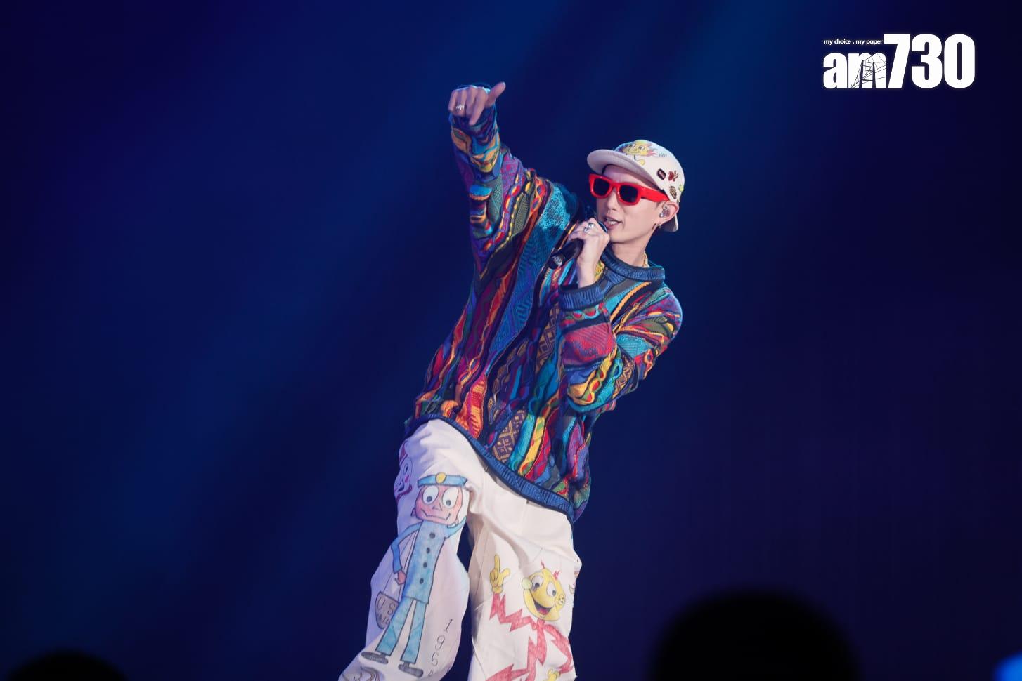 Lokman楊樂文在6月底的《W.T.F LIVE 2025》已率先獻唱新歌《FIY》。(資料圖片)