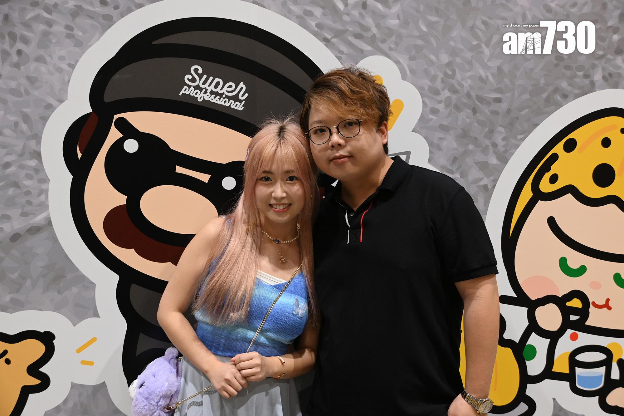 Babyface與Nian拍拖了一個月左右。(娛樂組攝)