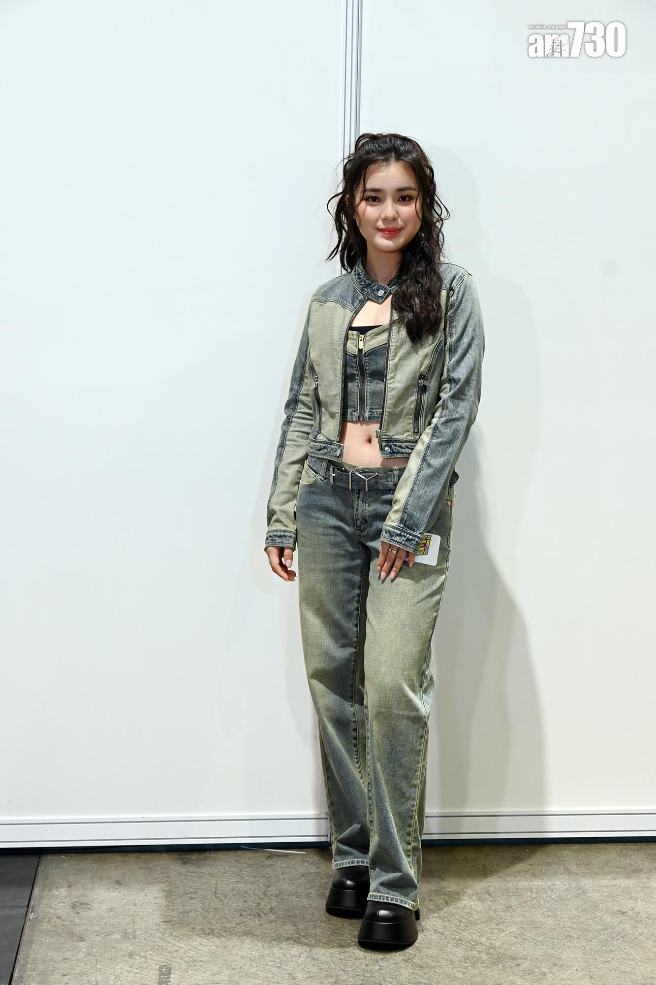 剛推出新單曲《KMC》的Chantel明晚會有MV首播。 (娛樂組攝)