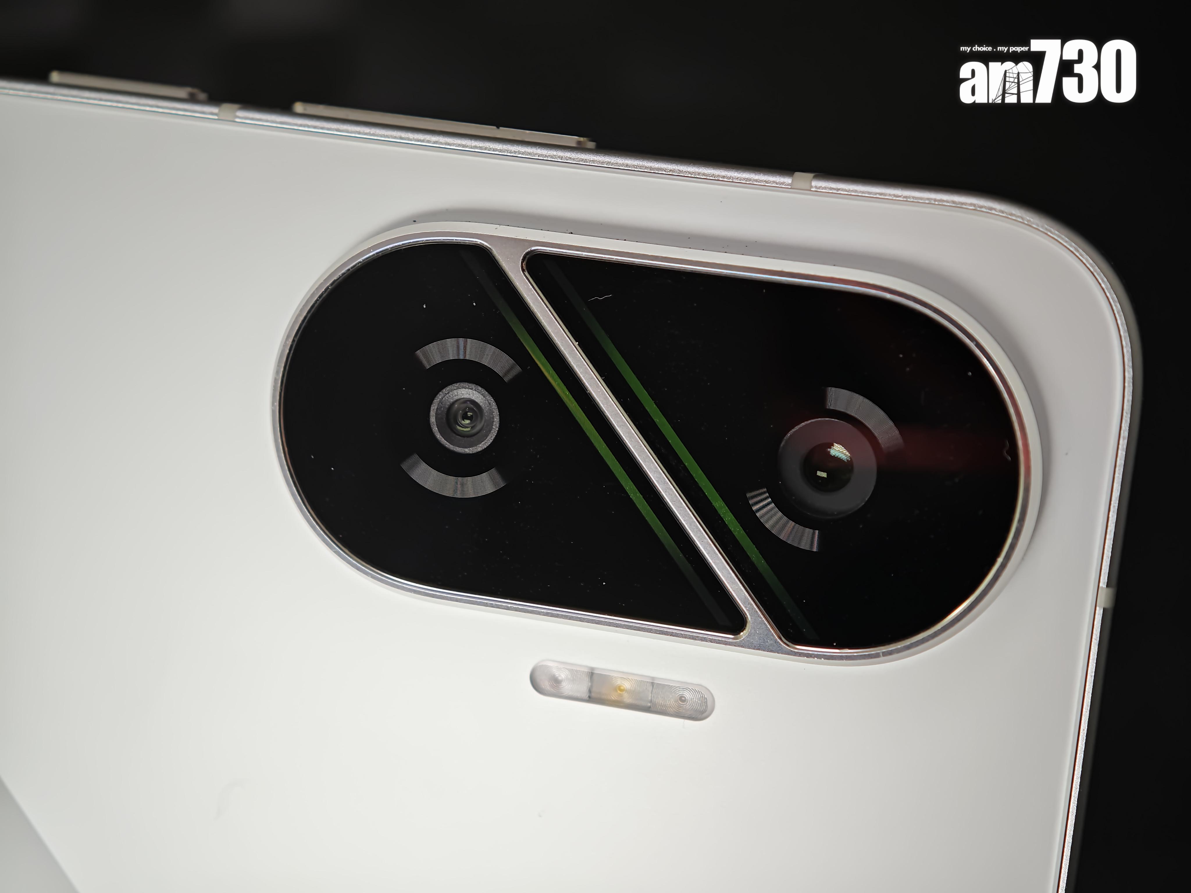 POCO F7雙鏡頭配置。