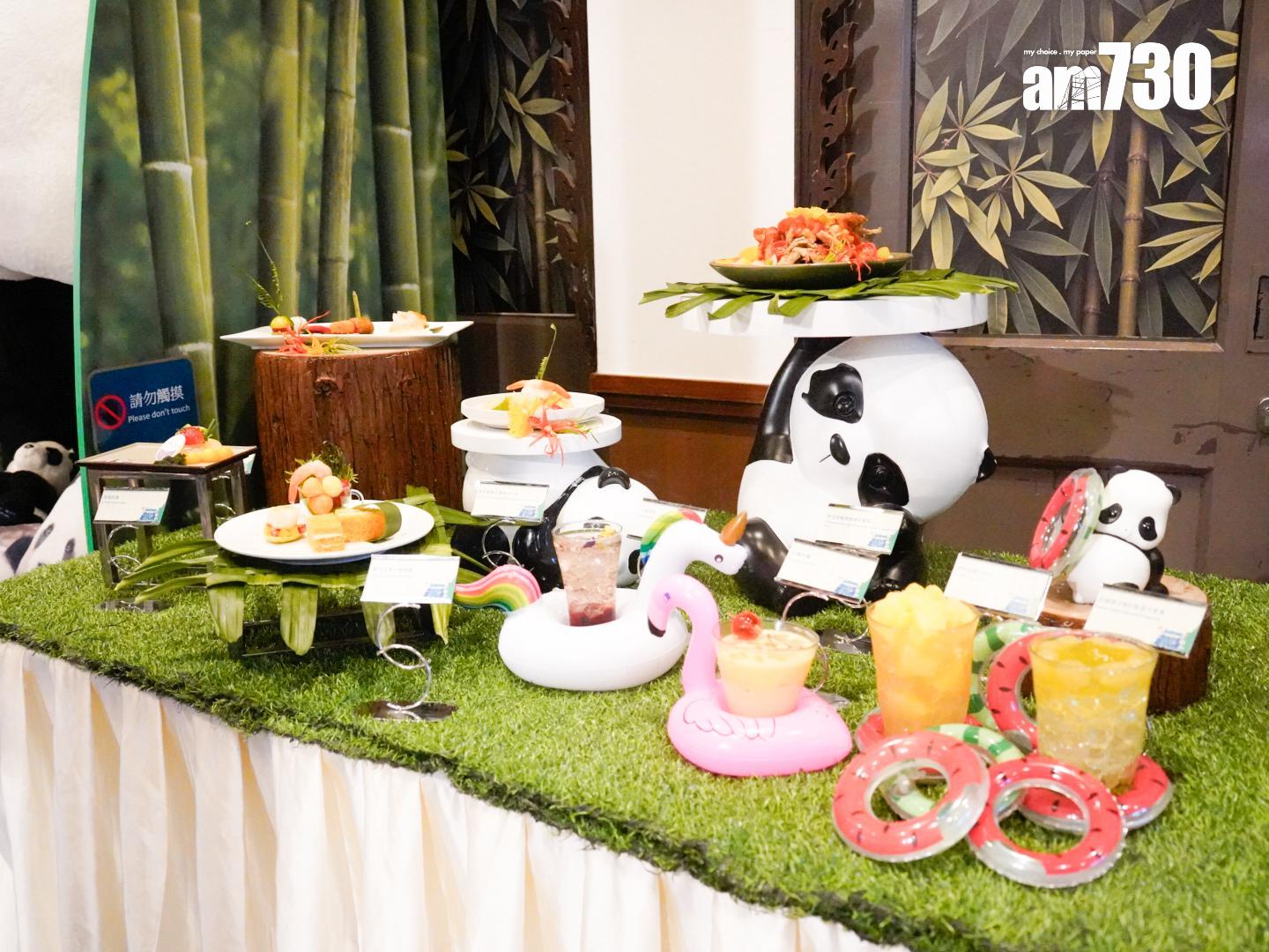 海洋公園下月會為大熊貓龍鳳胎慶祝一歲生日。(周令知攝)