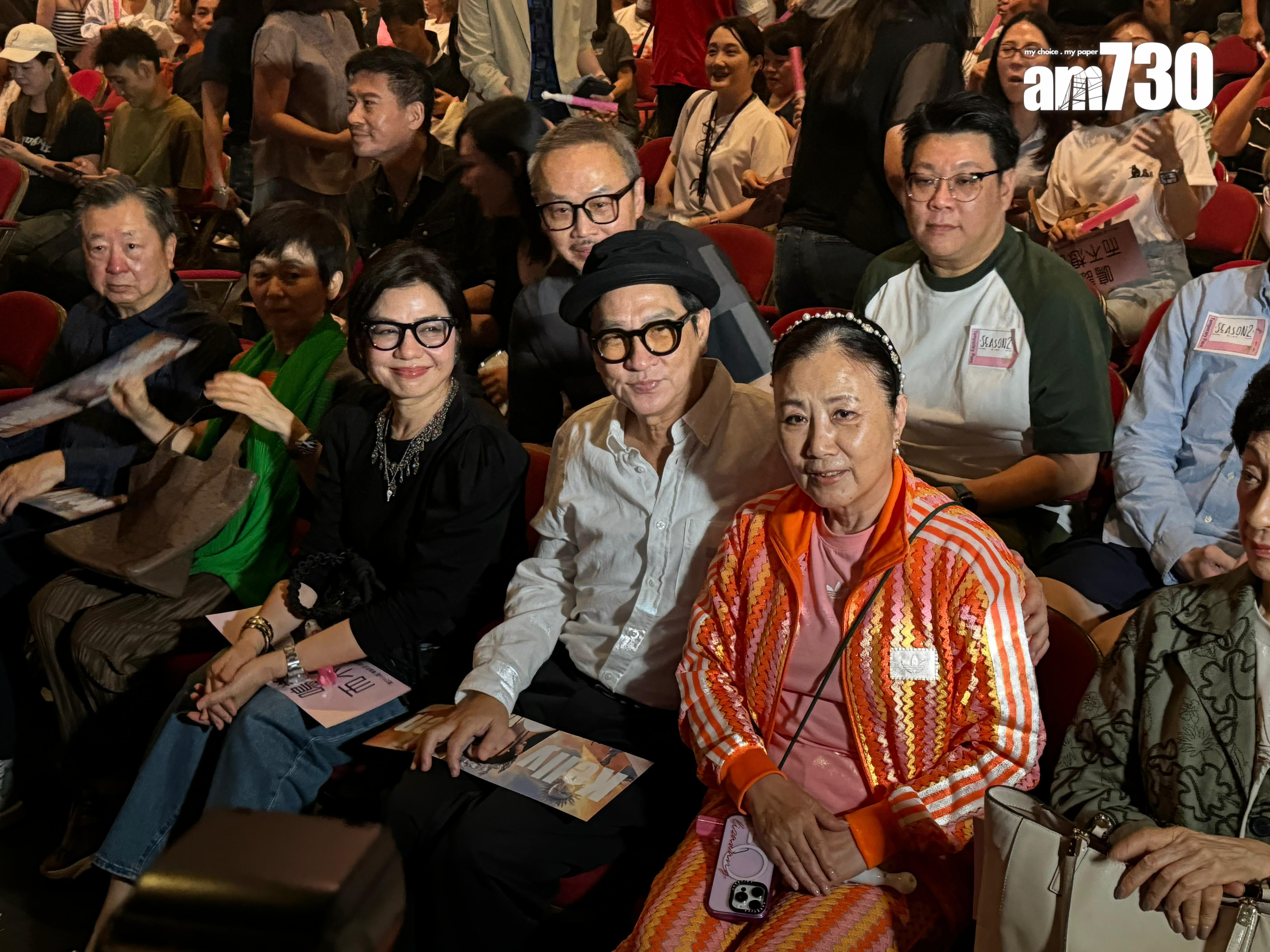 陳慧琳開騷,吸引大批圈中人捧場。(娛樂組攝)