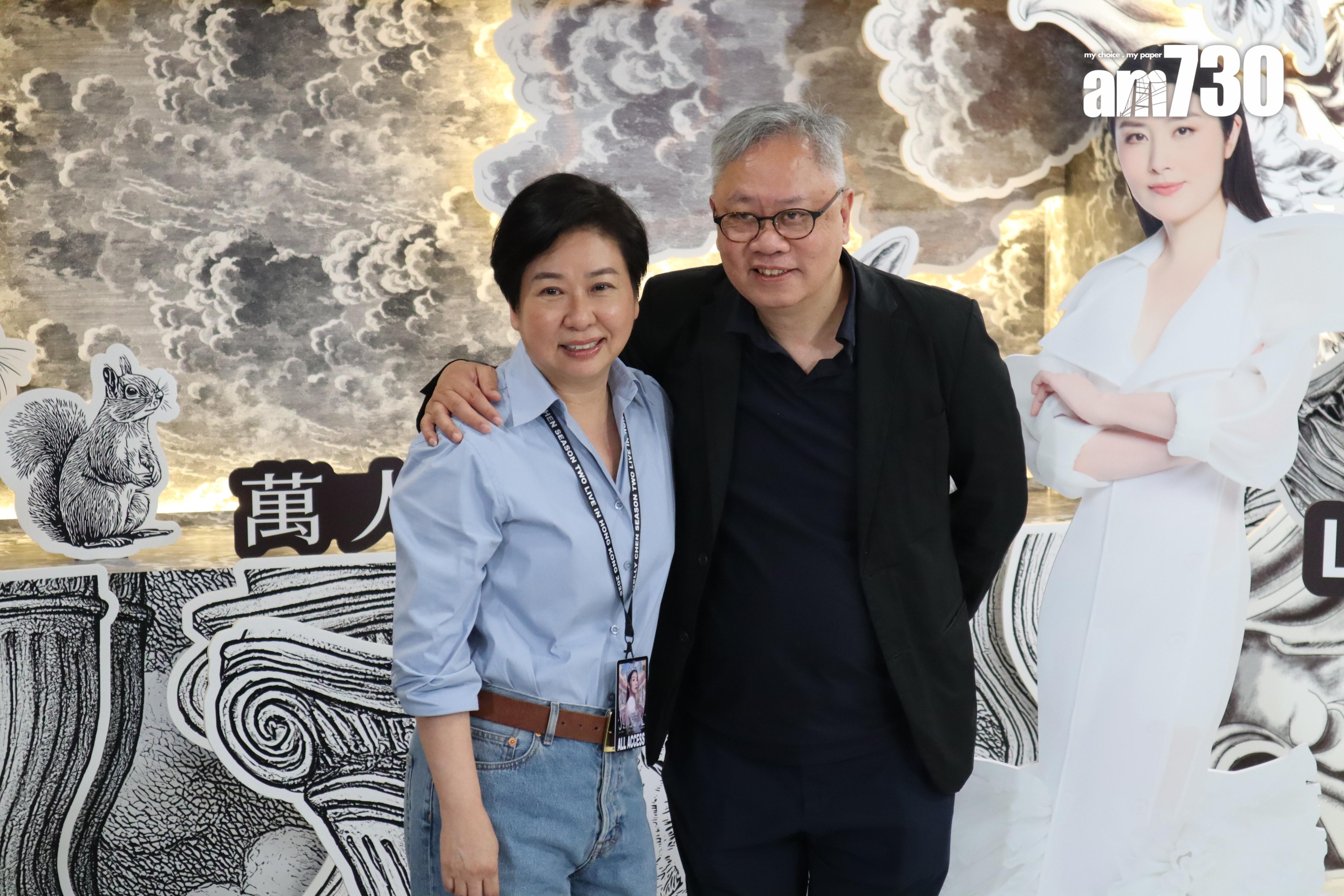 陳慧琳開騷,吸引大批圈中人捧場。(娛樂組攝)