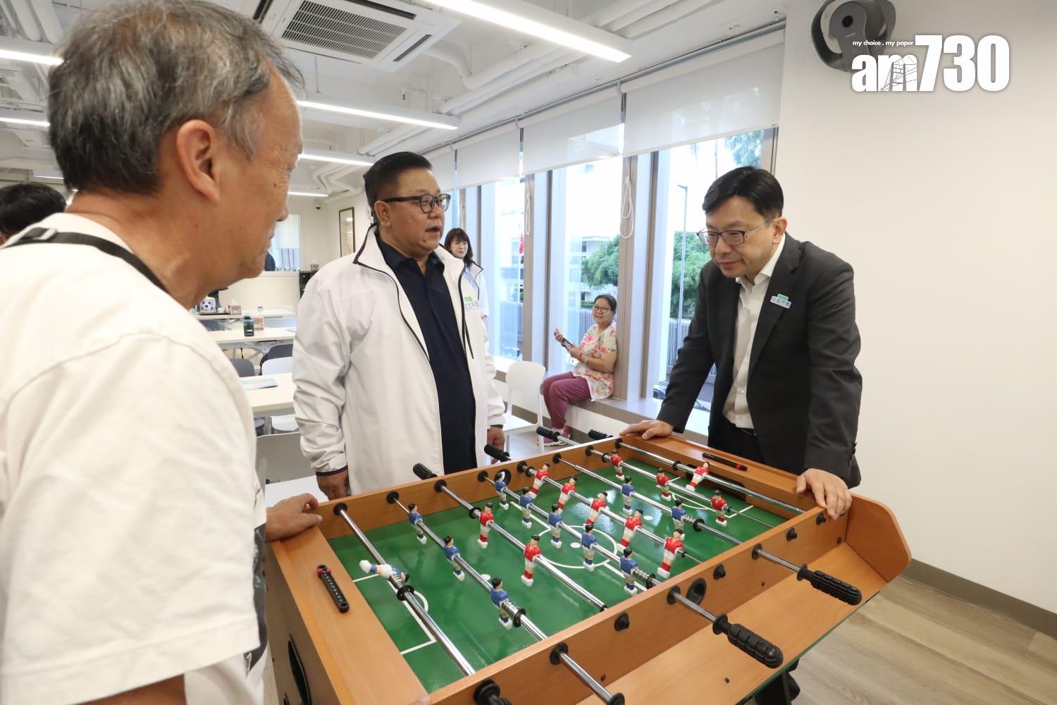 位於深水埗界限街51號的太子社區客廳正式投入服務。(鍾式明攝)