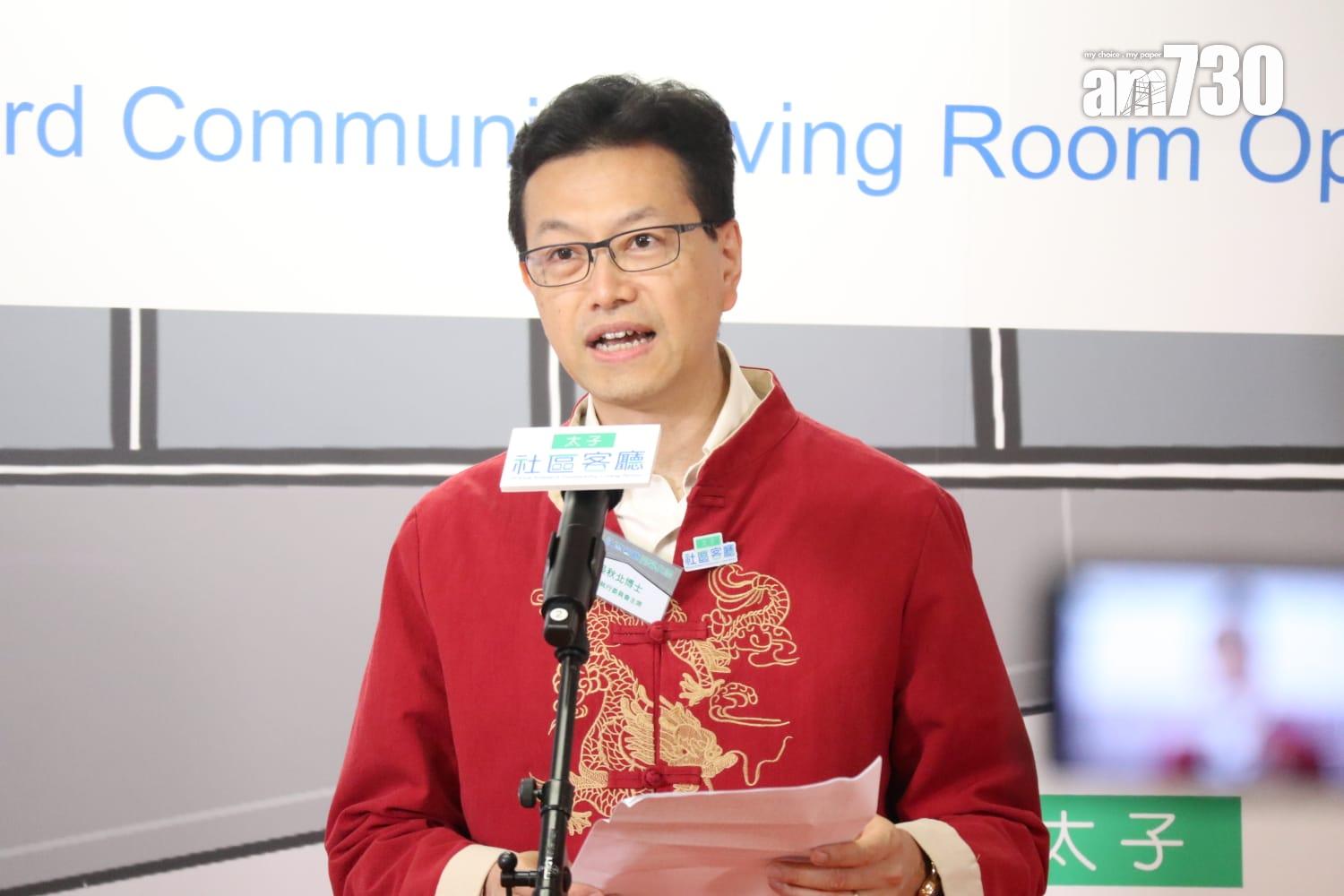 樂群社會服務處執行委員會主席吳秋北。(鍾式明攝)