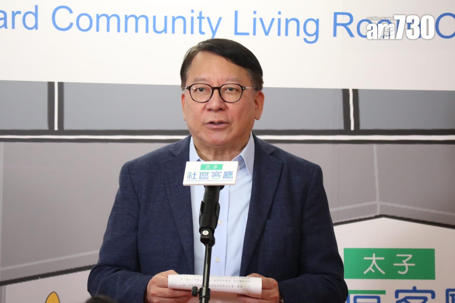 政務司司長陳國基。(鍾式明攝)