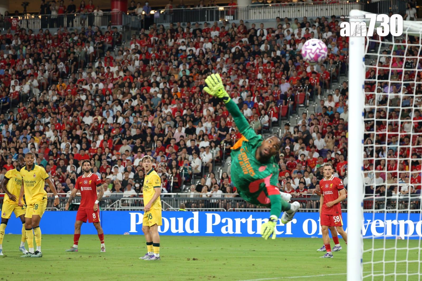 蘇保斯拉爾為利物浦追成1:1。(林俊源攝)