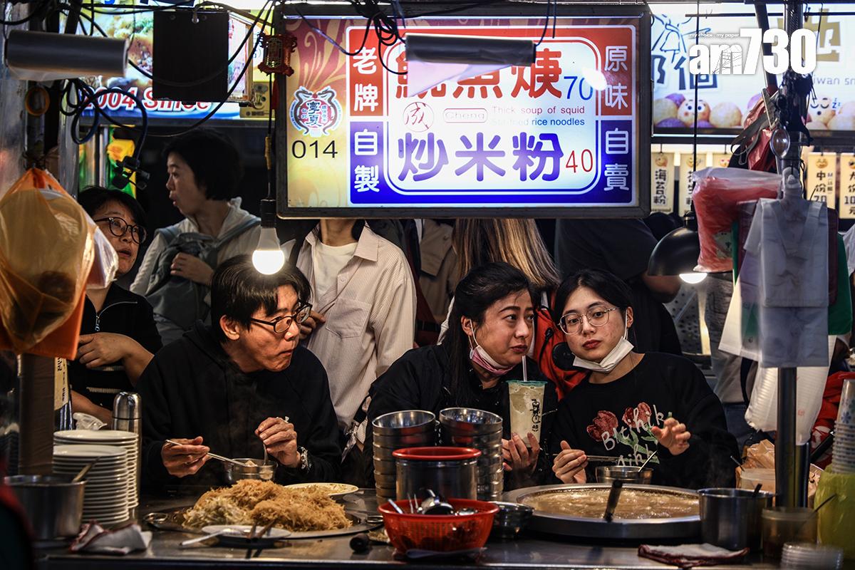 台灣夜市是熱門旅遊景點之一。(資料圖片/中通社)