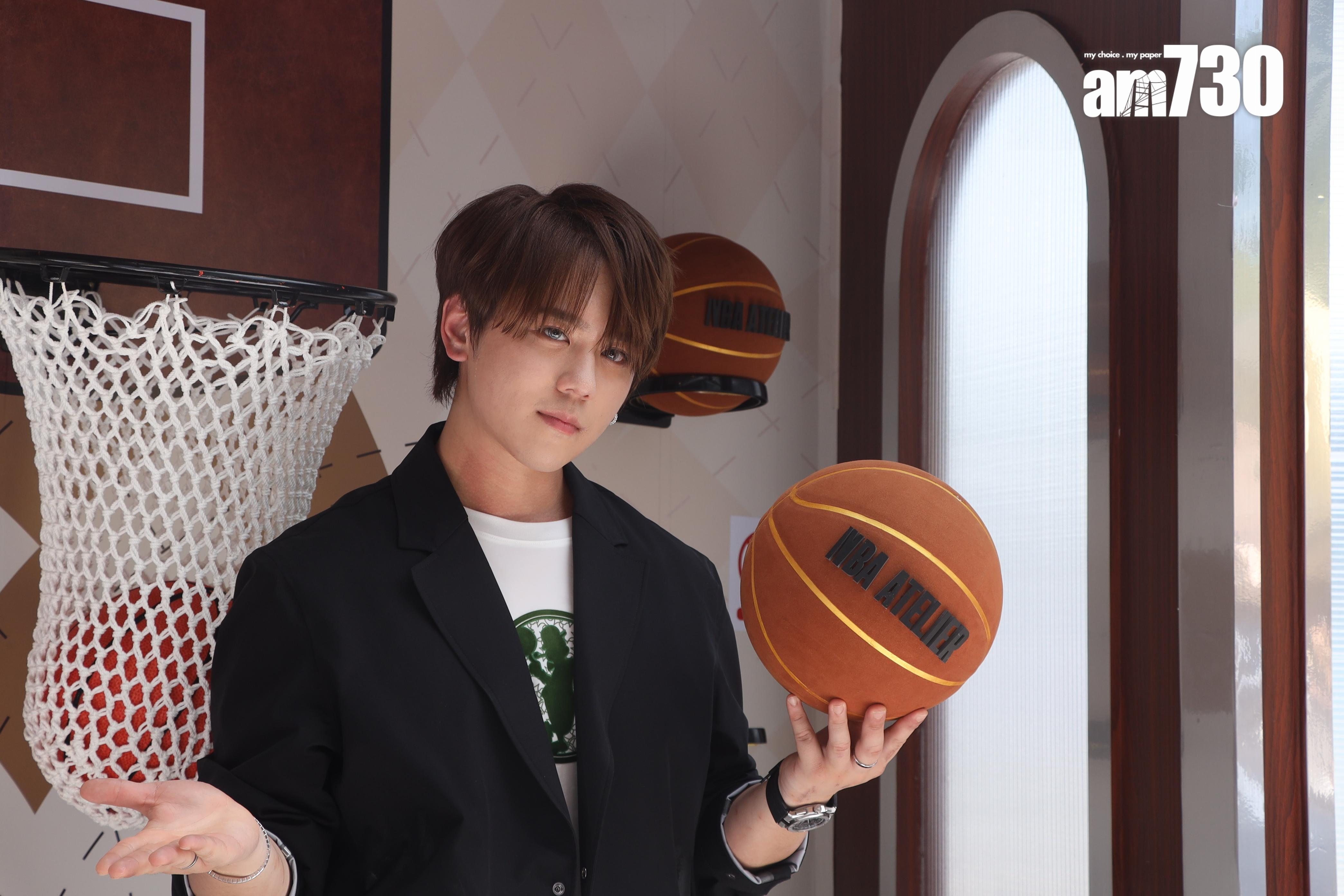 姜濤稱,昨日才去打籃球。