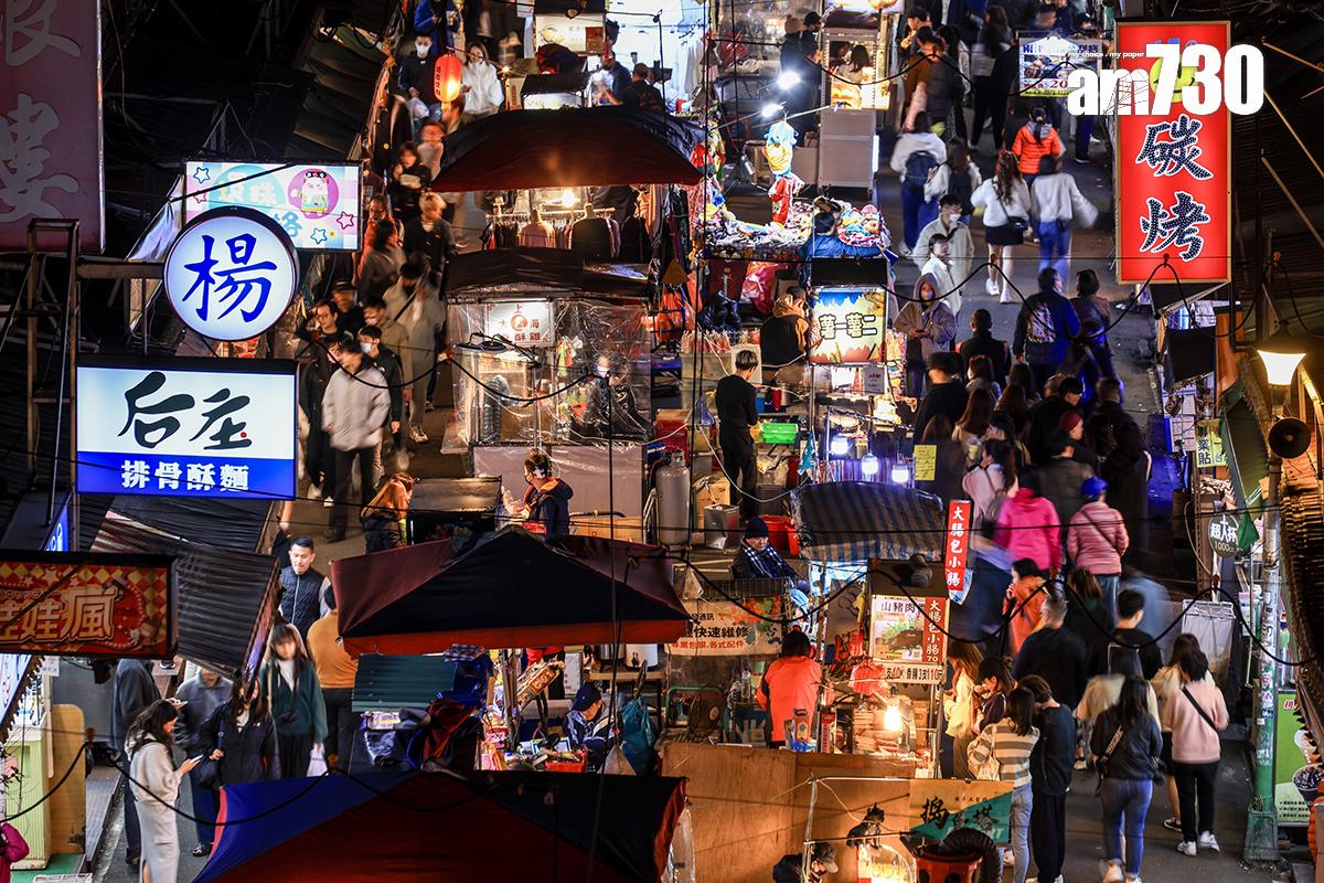 台灣夜市是熱門旅遊景點之一。(資料圖片/中通社)