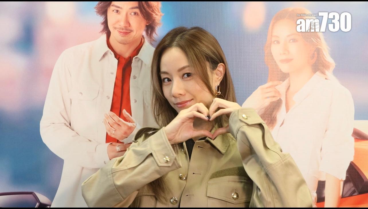 鄧麗欣(Stephy)今日(21日)現身商台宣傳澳門演唱會和新歌《立斷》。(娛樂組攝)