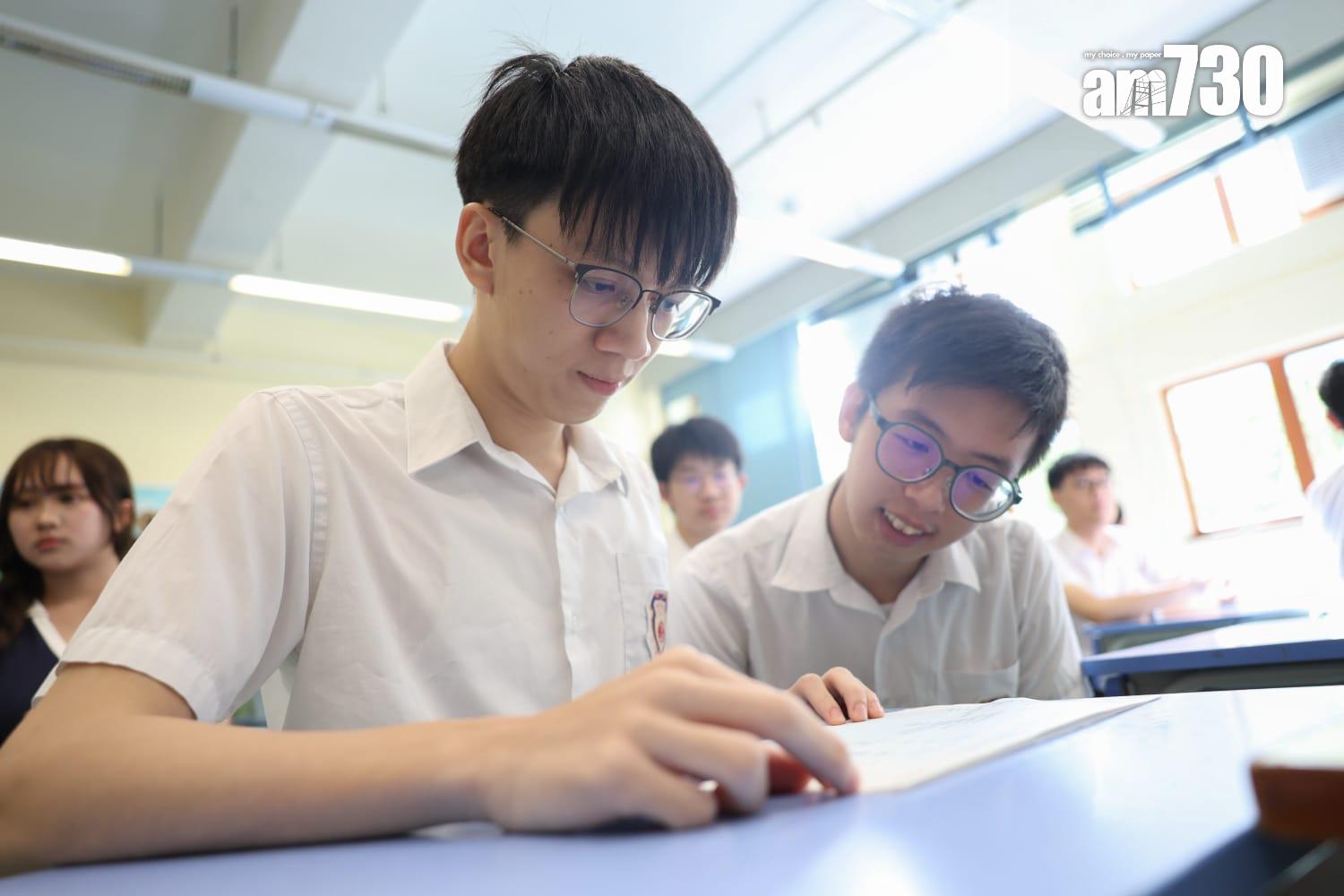 DSE放榜|董玉娣基層超狀黃泓智冀成公院醫生,寄語「勿因出身限制視野」。(周令知攝)