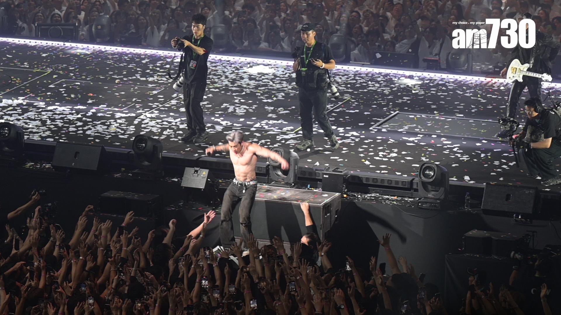 Tyson Yoshi表示要做「啟德第一個插水嘅男人」。 (娛樂組攝)