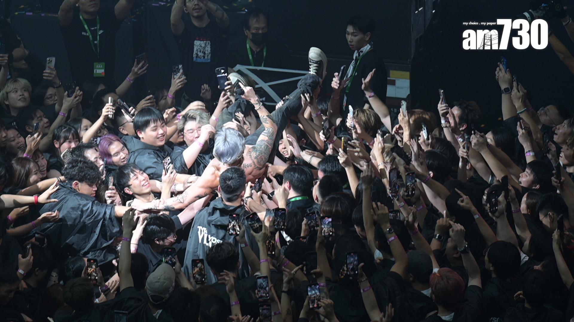 Tyson Yoshi表示要做「啟德第一個插水嘅男人」。 (娛樂組攝)