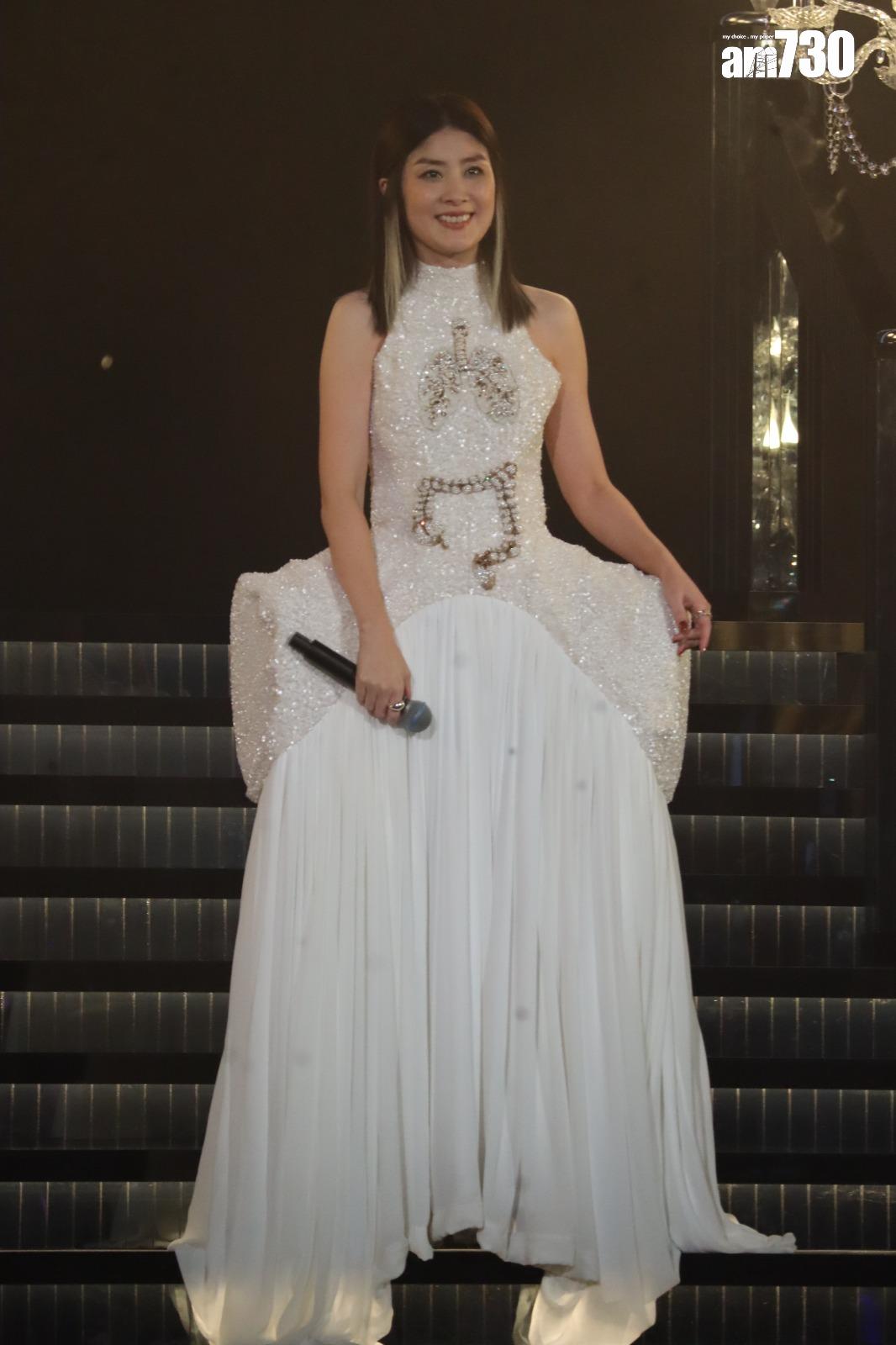 陳慧琳重踏紅館舞台以三面台開騷。 (娛樂組攝)