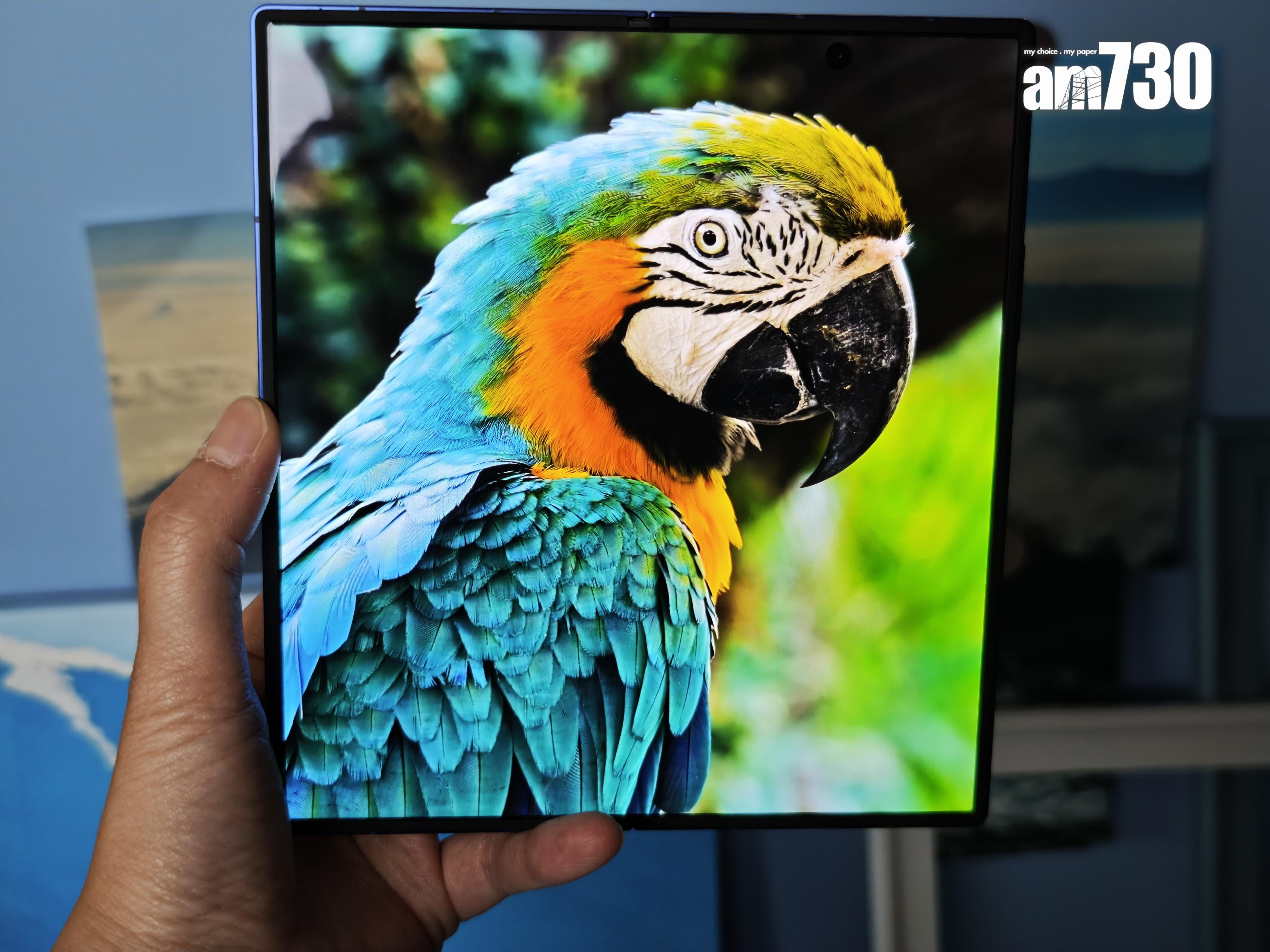 Galaxy Z Fold7大屏幕色彩分明清晰。