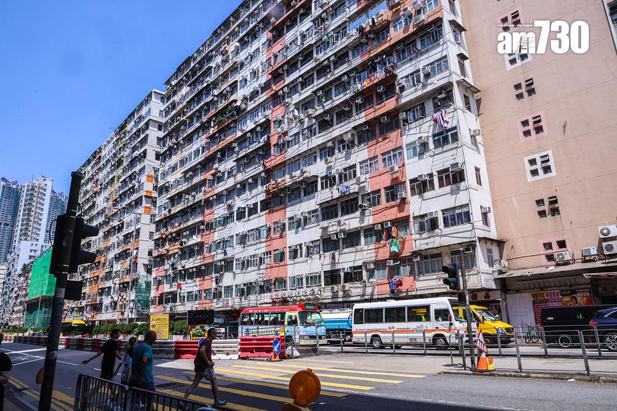 益豐大廈停電第二日,仍有兩座未完全恢復電力。(中通社)