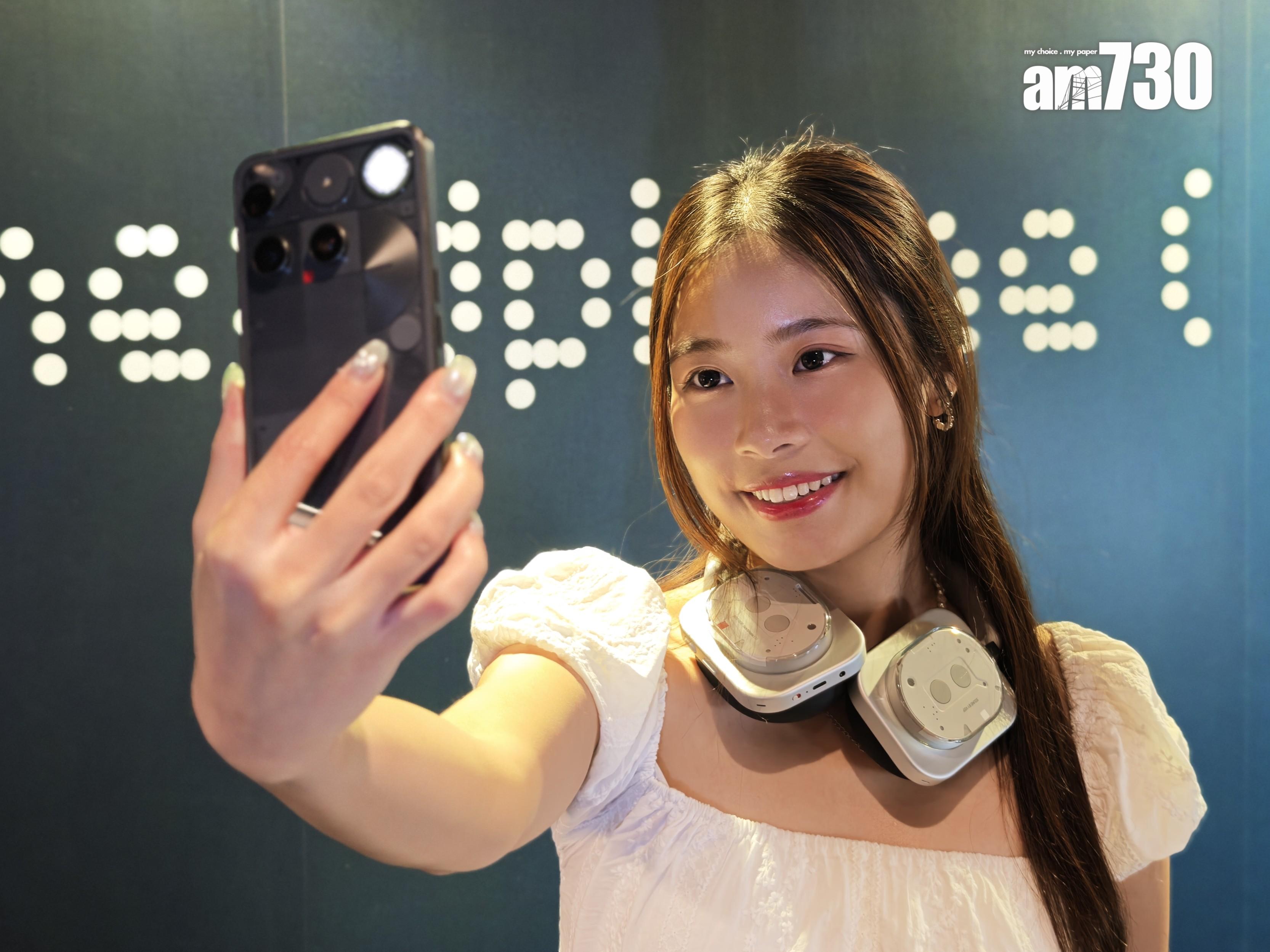 Nothing Phone (3)右上角的Glyph Matrix相當有新鮮感。