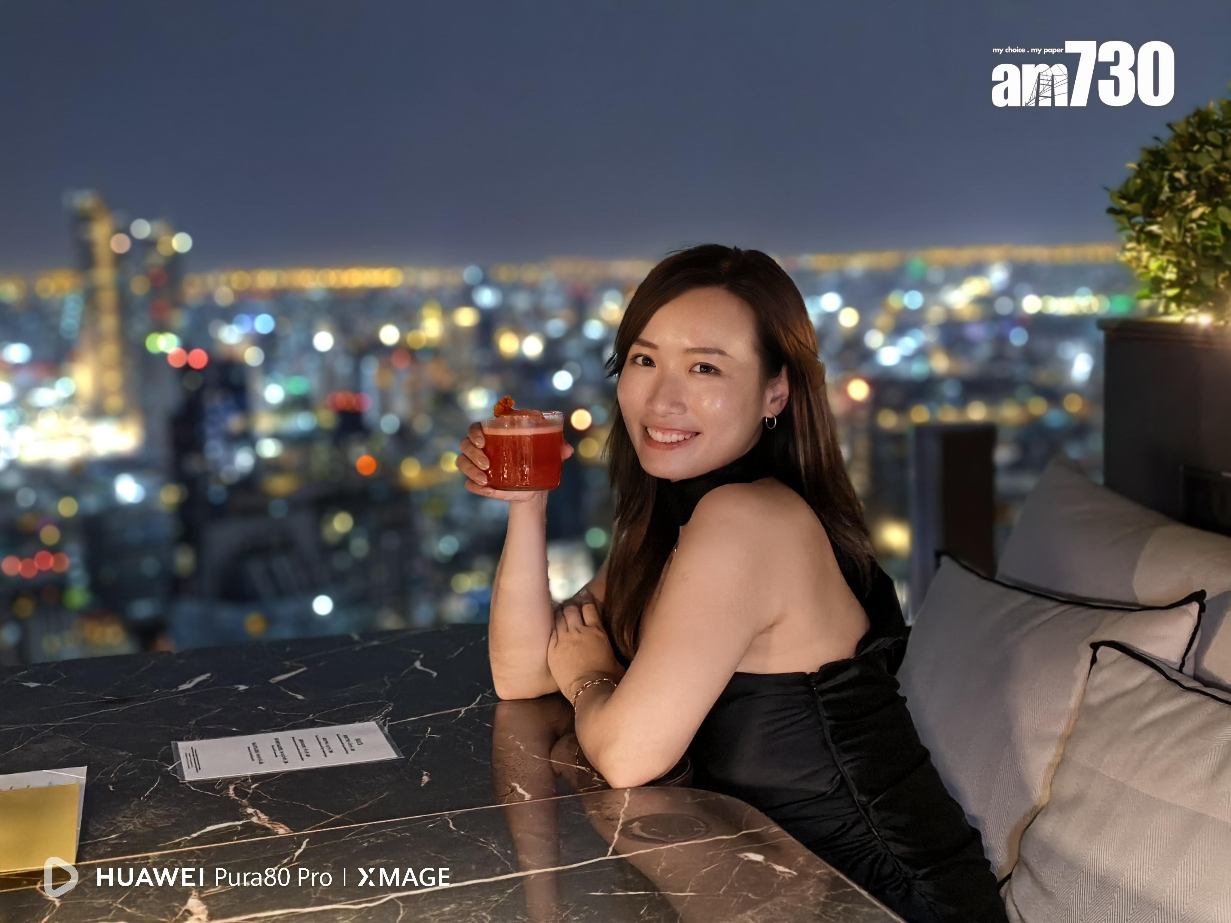 HUAWEI Pura 80 Pro夜景人像試相。